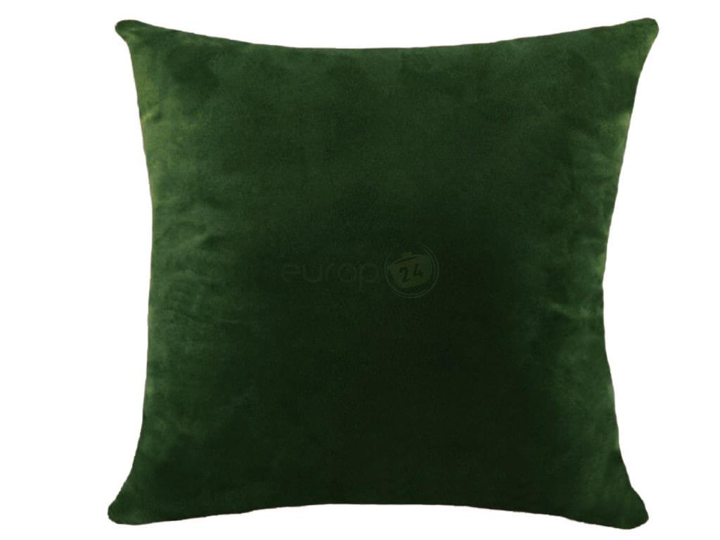 Poduszka dekoracyjna 50x50 velvet welurowa butlekowa zieleń