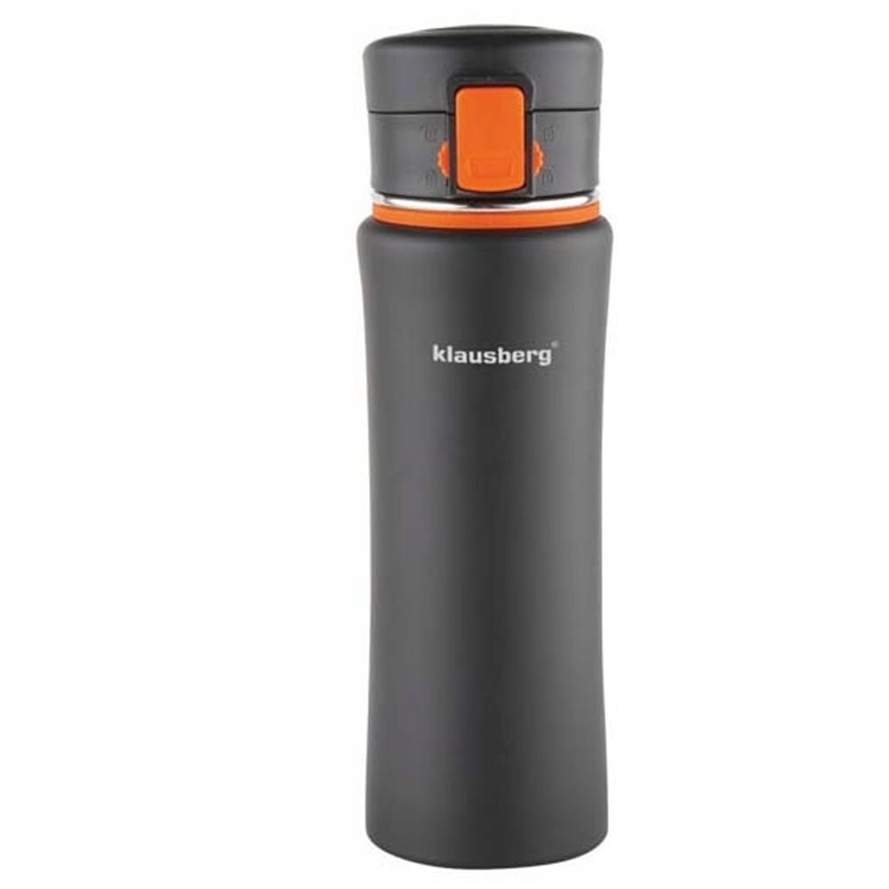Kubek termiczny Klausberg KB 7103 termos pojemnik pomarańczowy bidon 480 ml