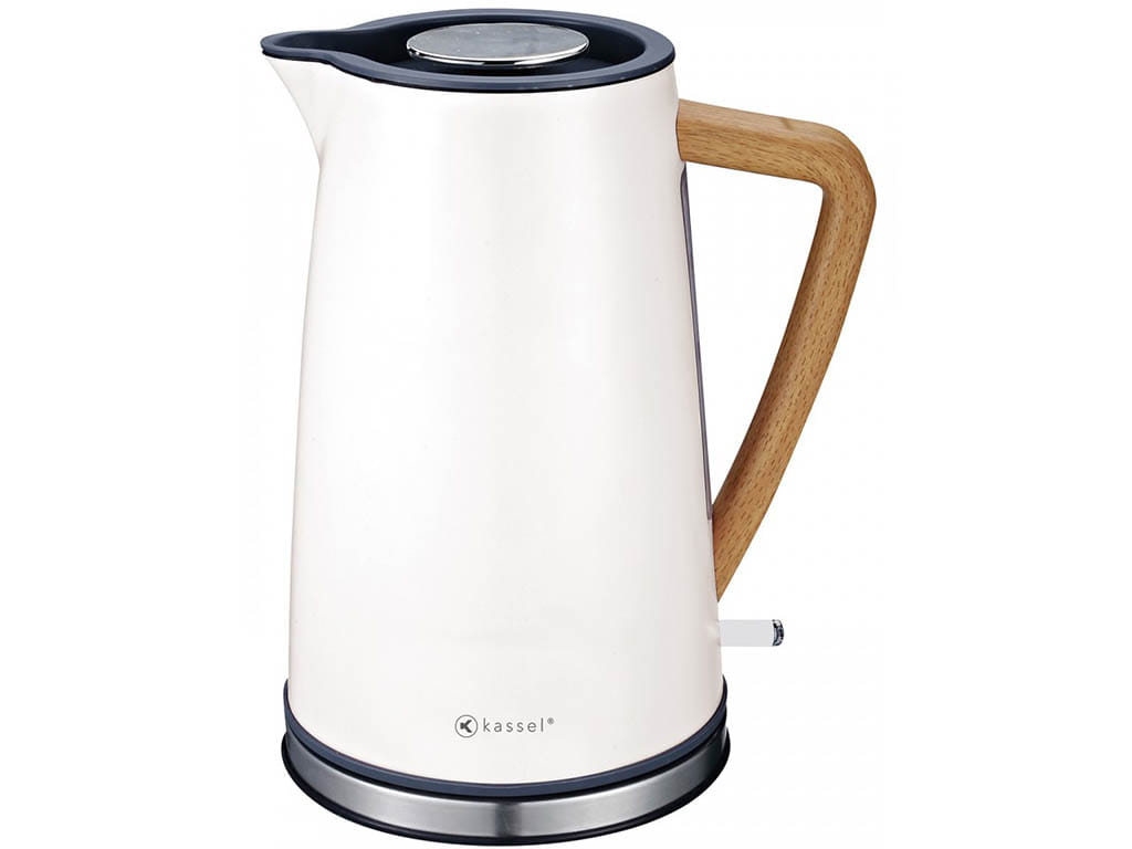 Czajnik elektryczny bezprzewodowy biały Kassel 93227 1.7 L