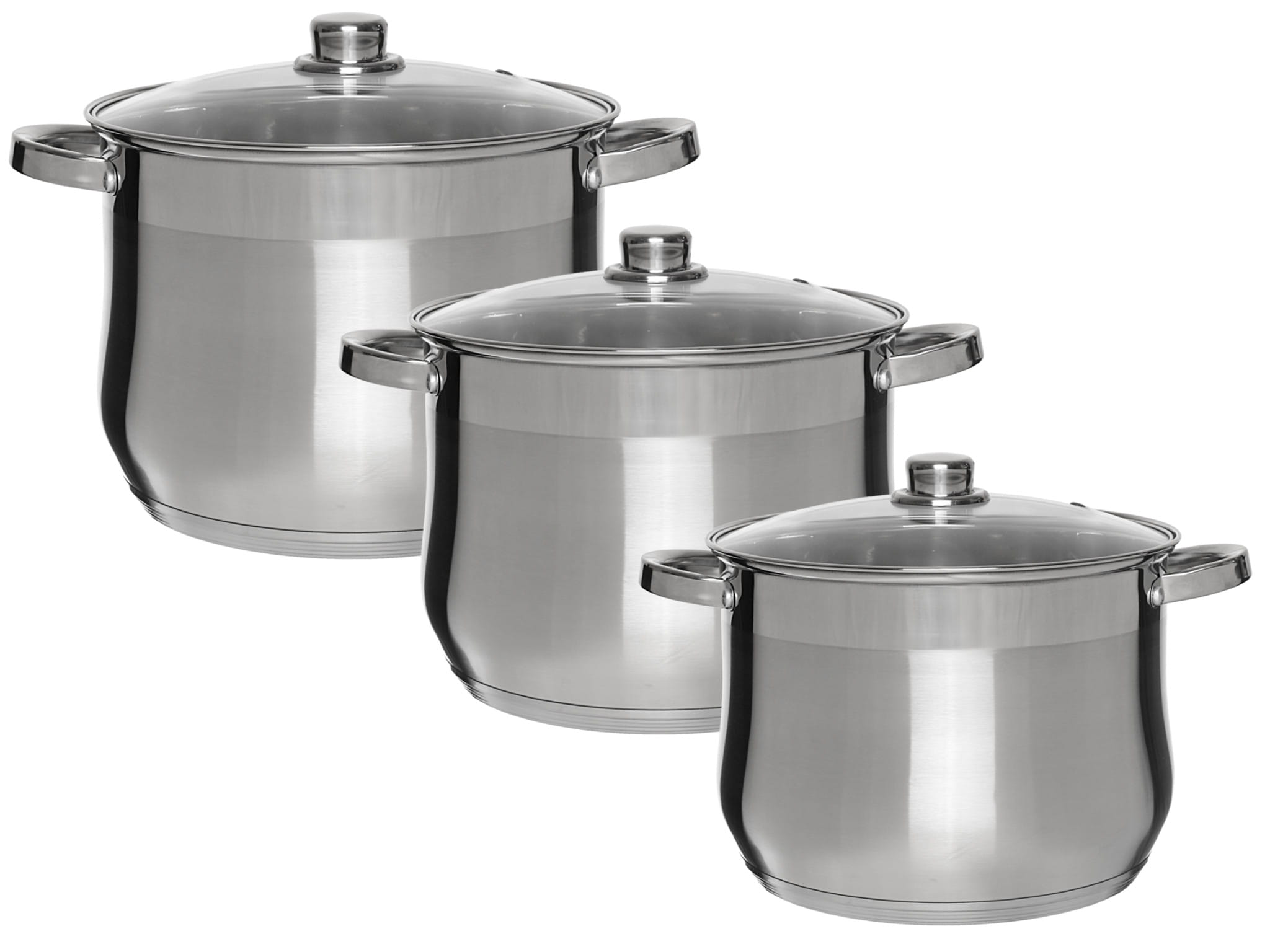 Garnki Klausberg KB 7177 6 zestaw dużych garnków garnek Gaz INDUKCJA