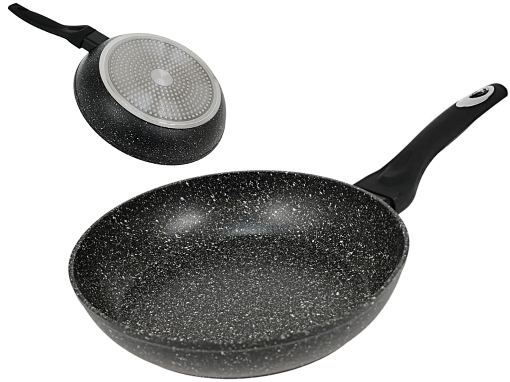 Patelnia z powłoką granitową Klausberg KB 7032 - 22 cm Ceramiczna Indukcja