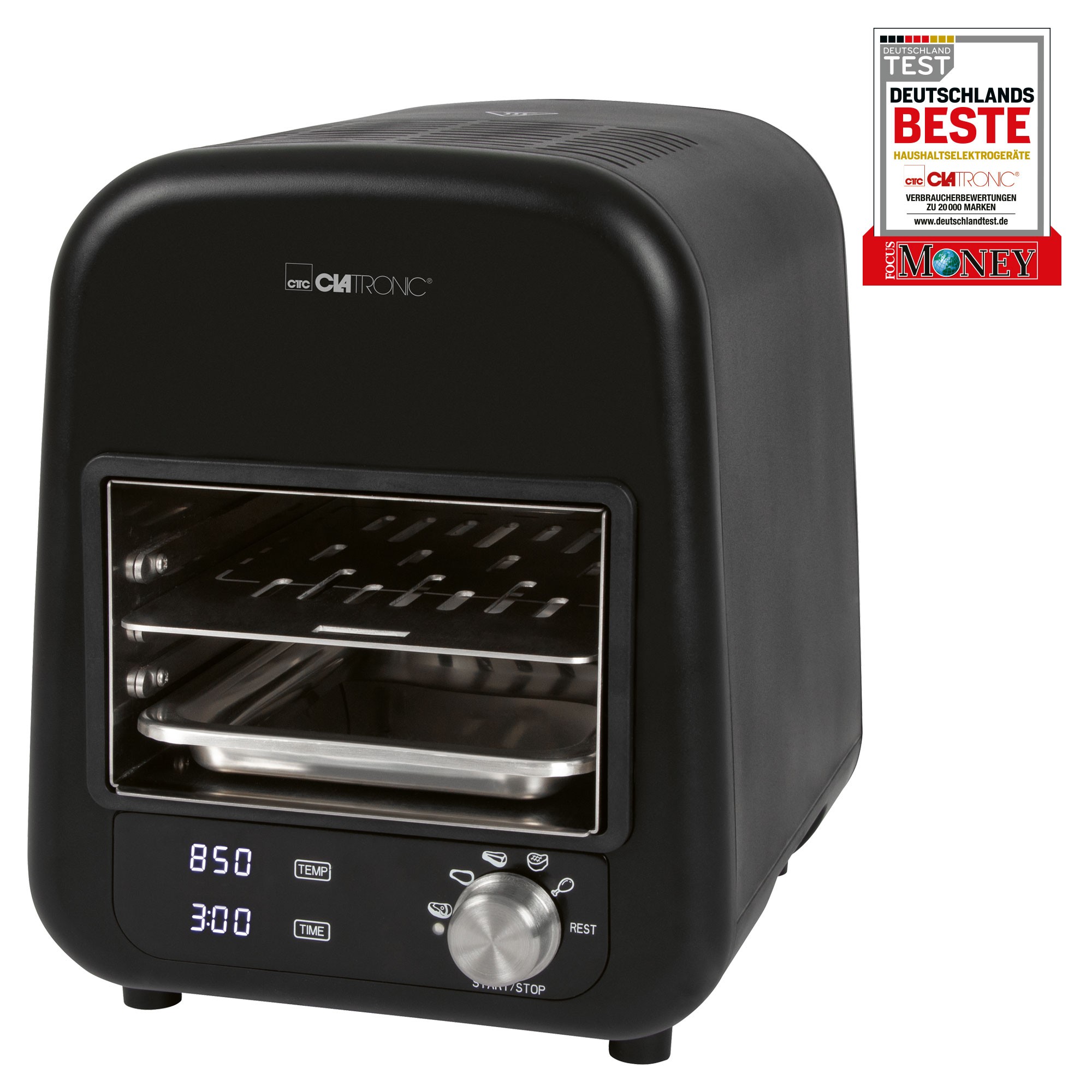 Elektryczny grill do steków, pizzy, burgerów Clatronic EBG 3760