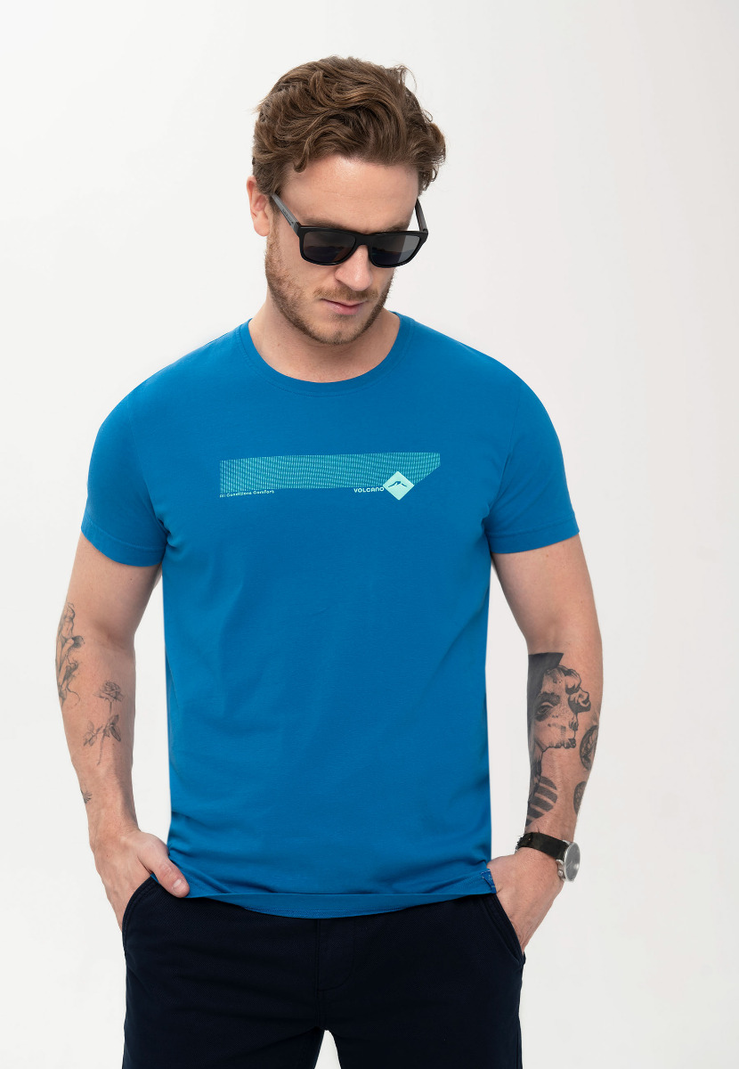 Męski t-shirt z krótkim rękawem T-PAUL