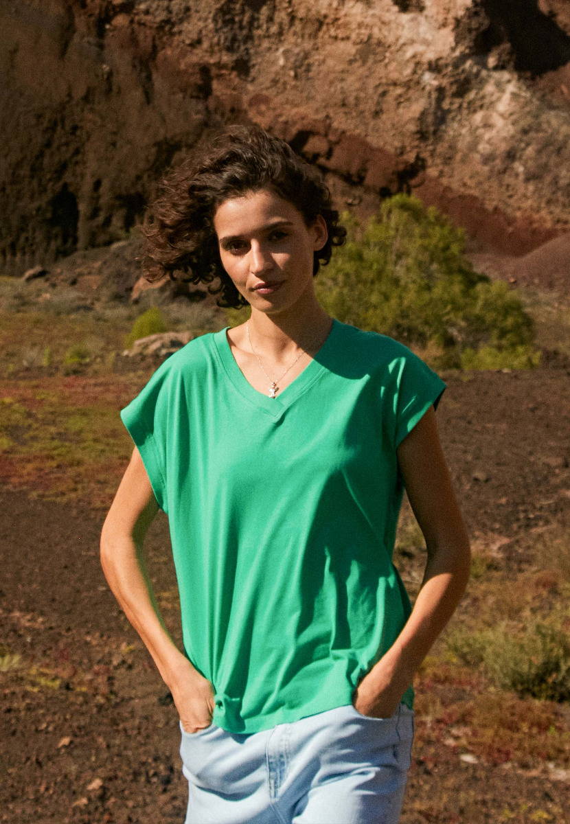 Koszulka damska z rękawem kimono T-SKY