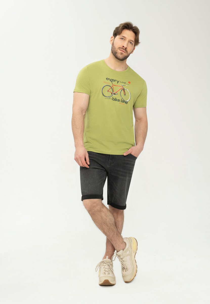 T-shirt z motywem rowerowym T-LANE