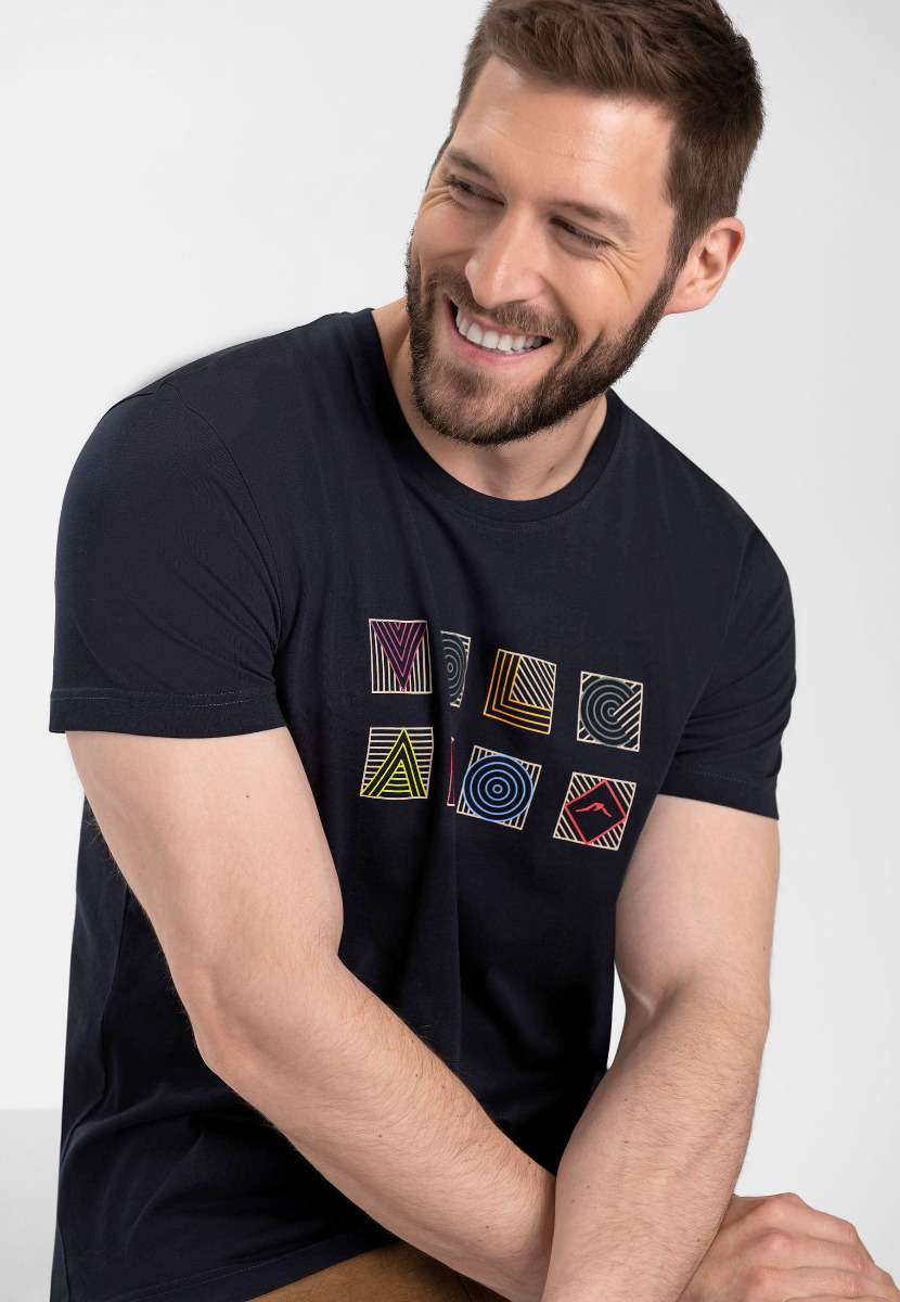 Męska koszulka z krótkim rękawem T-CARTER