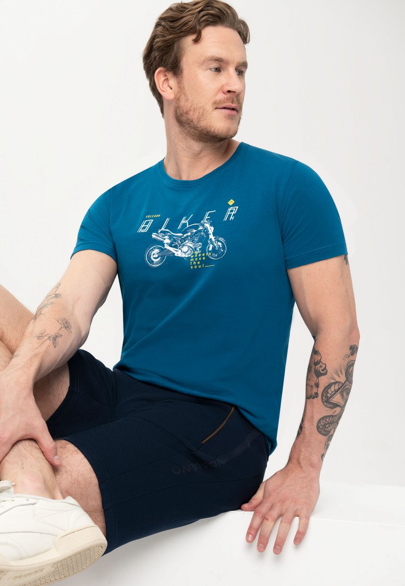Koszulka męska o charakterze sportowym T-BIK