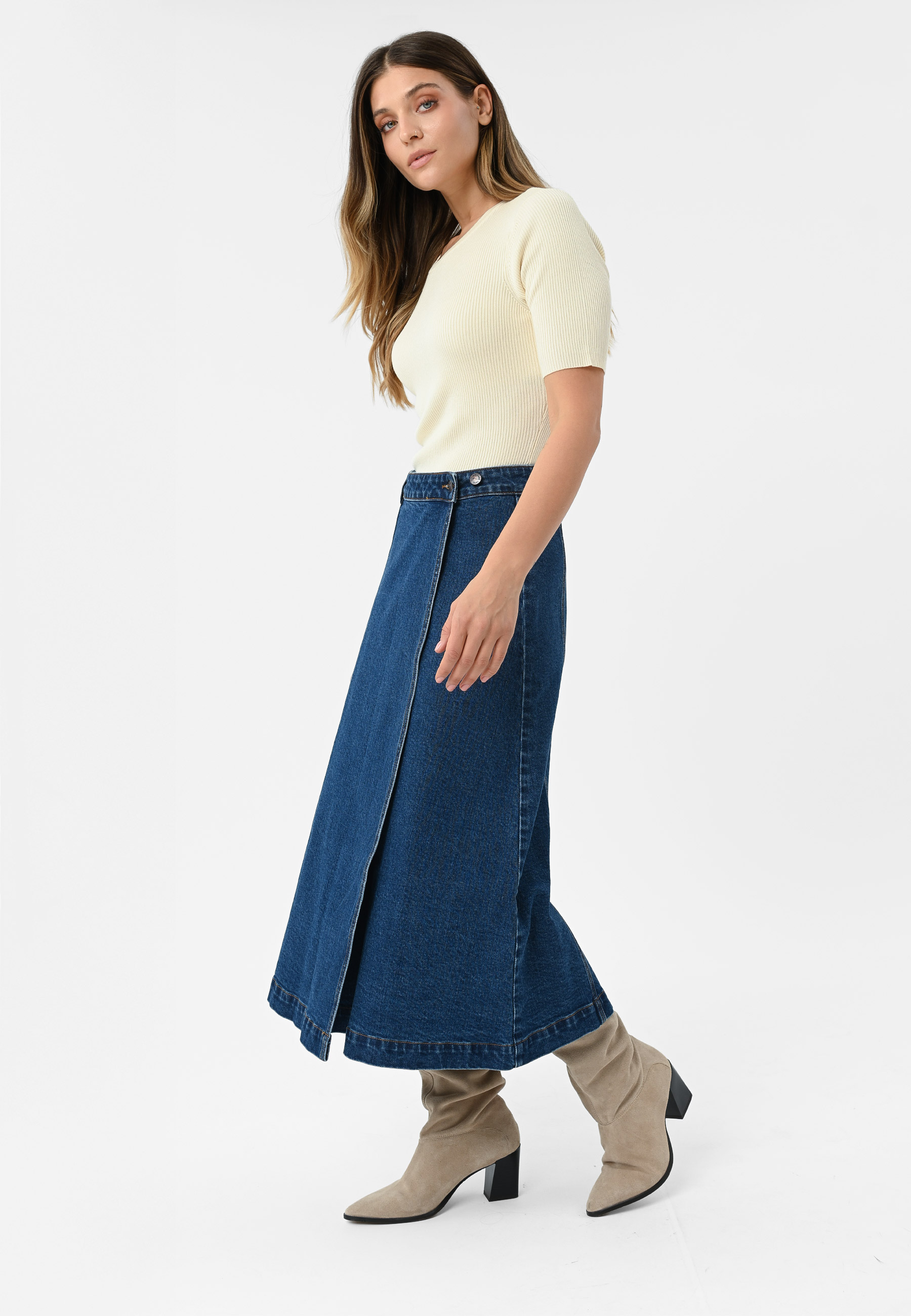 Jeansowa spódnica G-AVIA