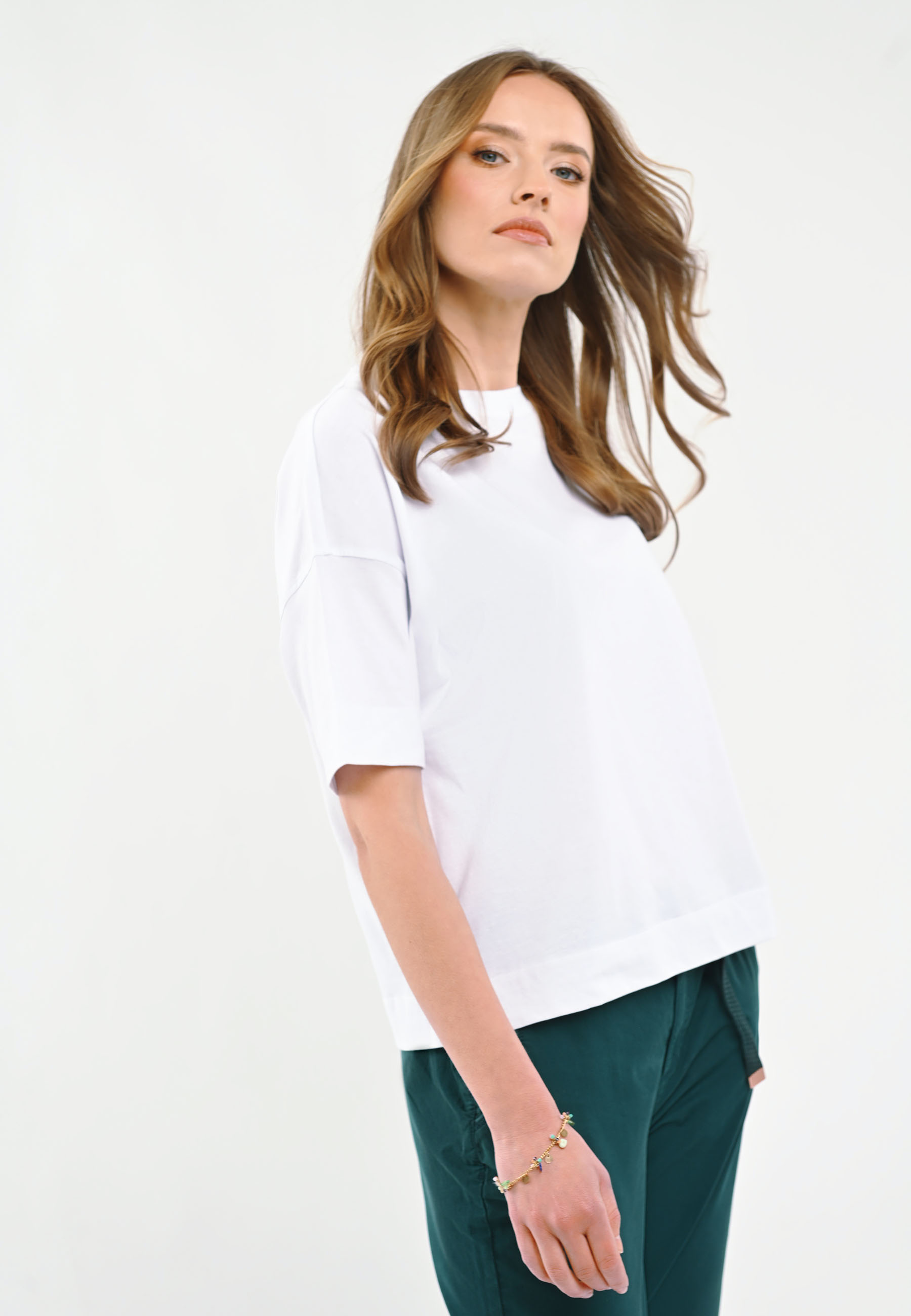 Bawełniany t-shirt, Comfort Fit, T-FLAME