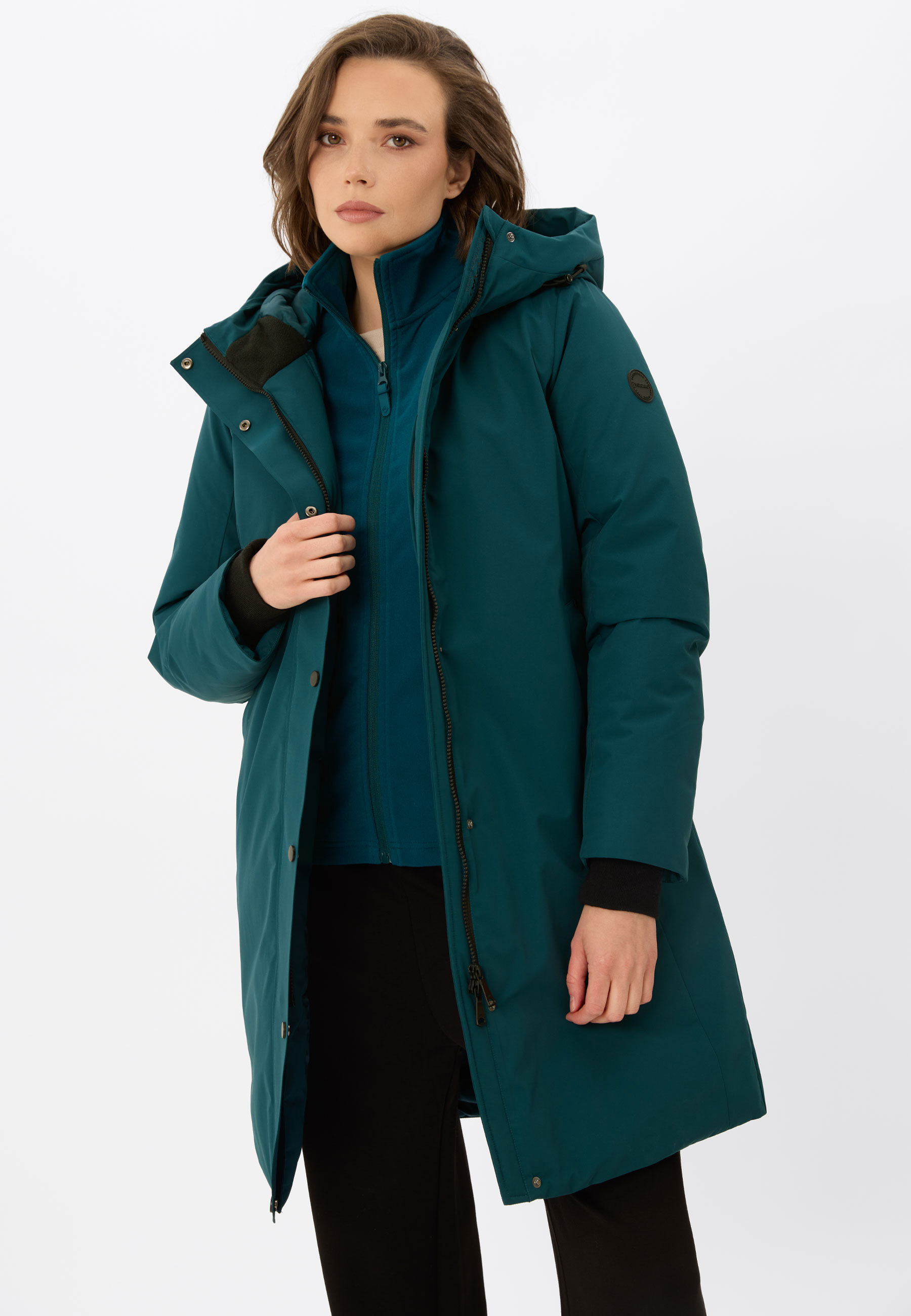 Wodoodporny, zimowy płaszcz J-ISLA