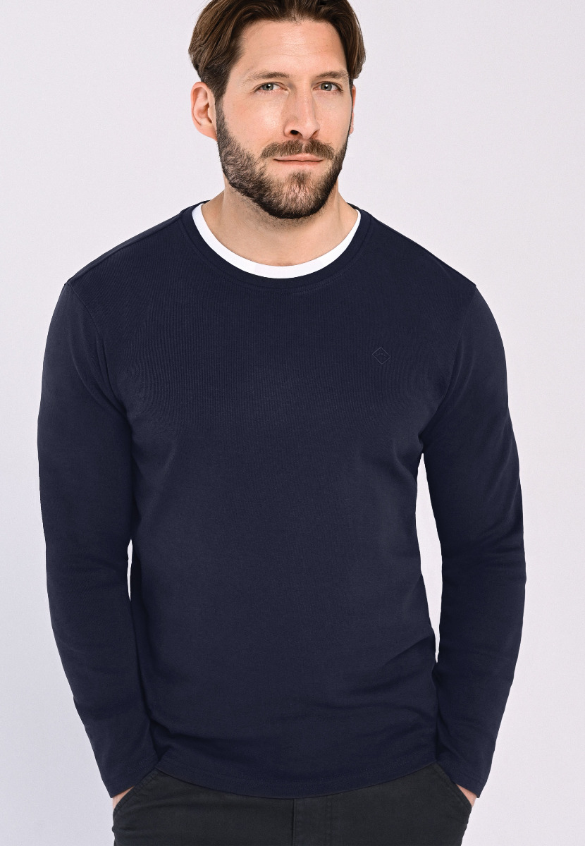 Longsleeve bawełniany L-MERS