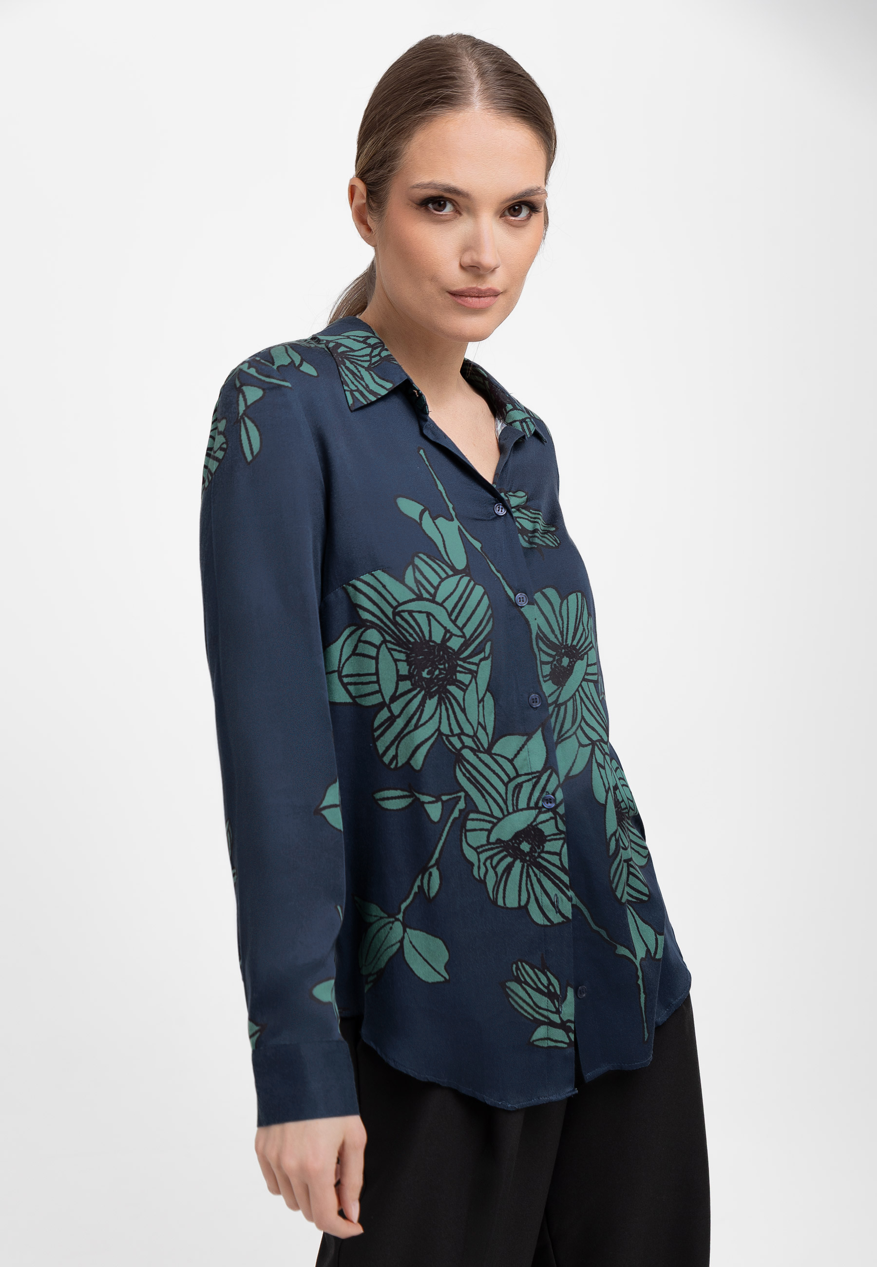 Koszula w kwiaty K-ARMA