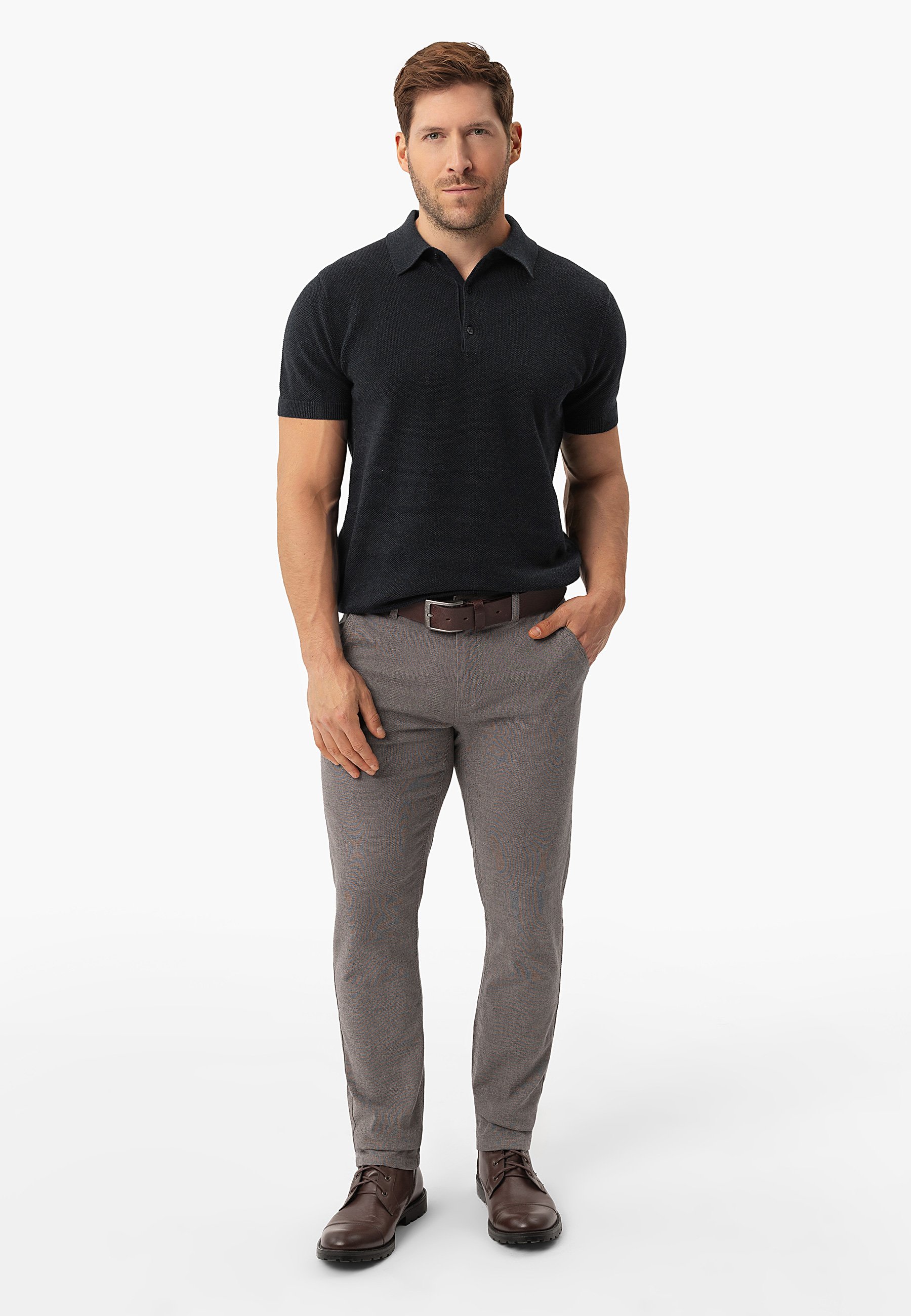 Bawełniane spodnie R-OLAF