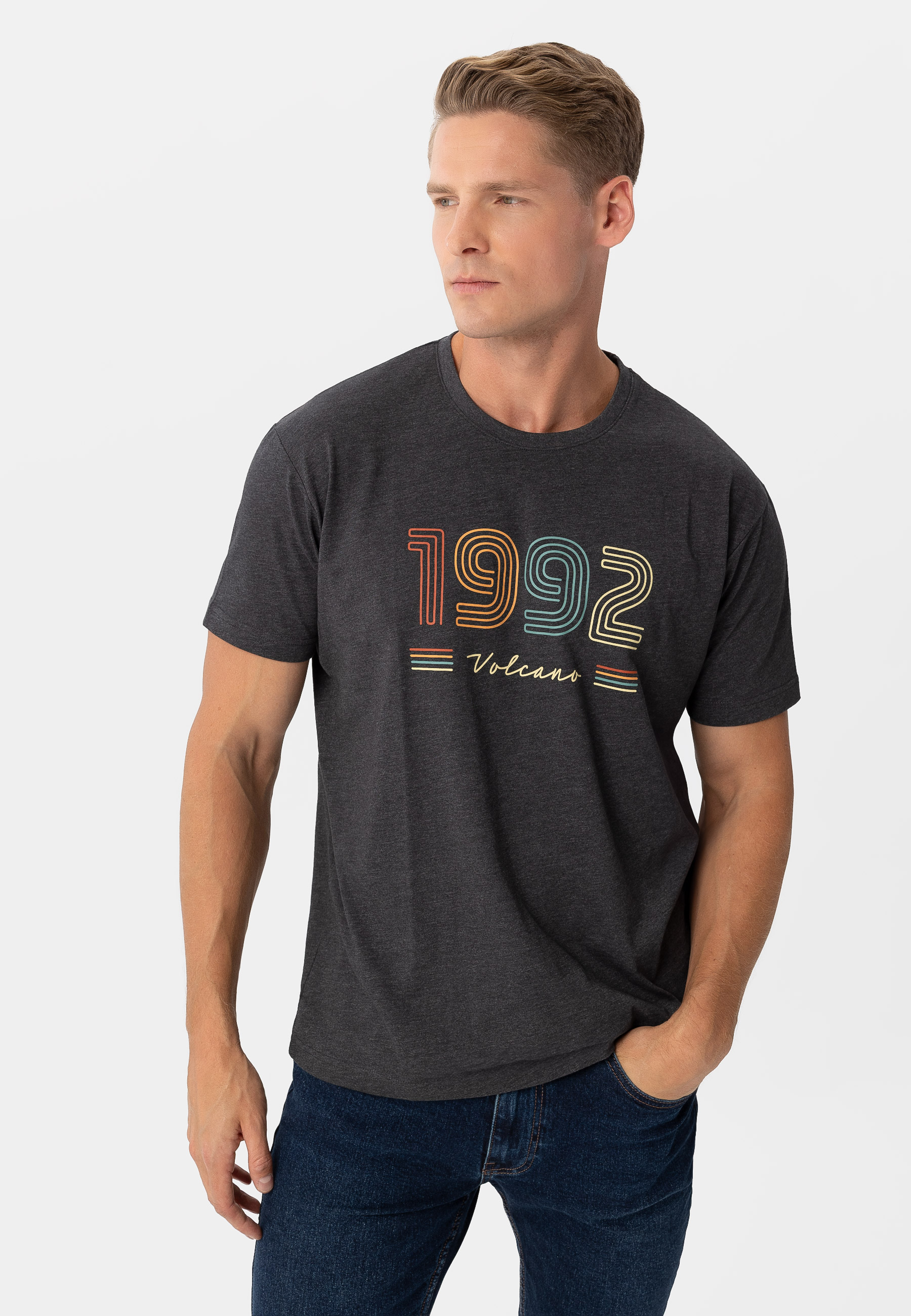 Koszulka z printem, Comfort Fit, T-RETRO