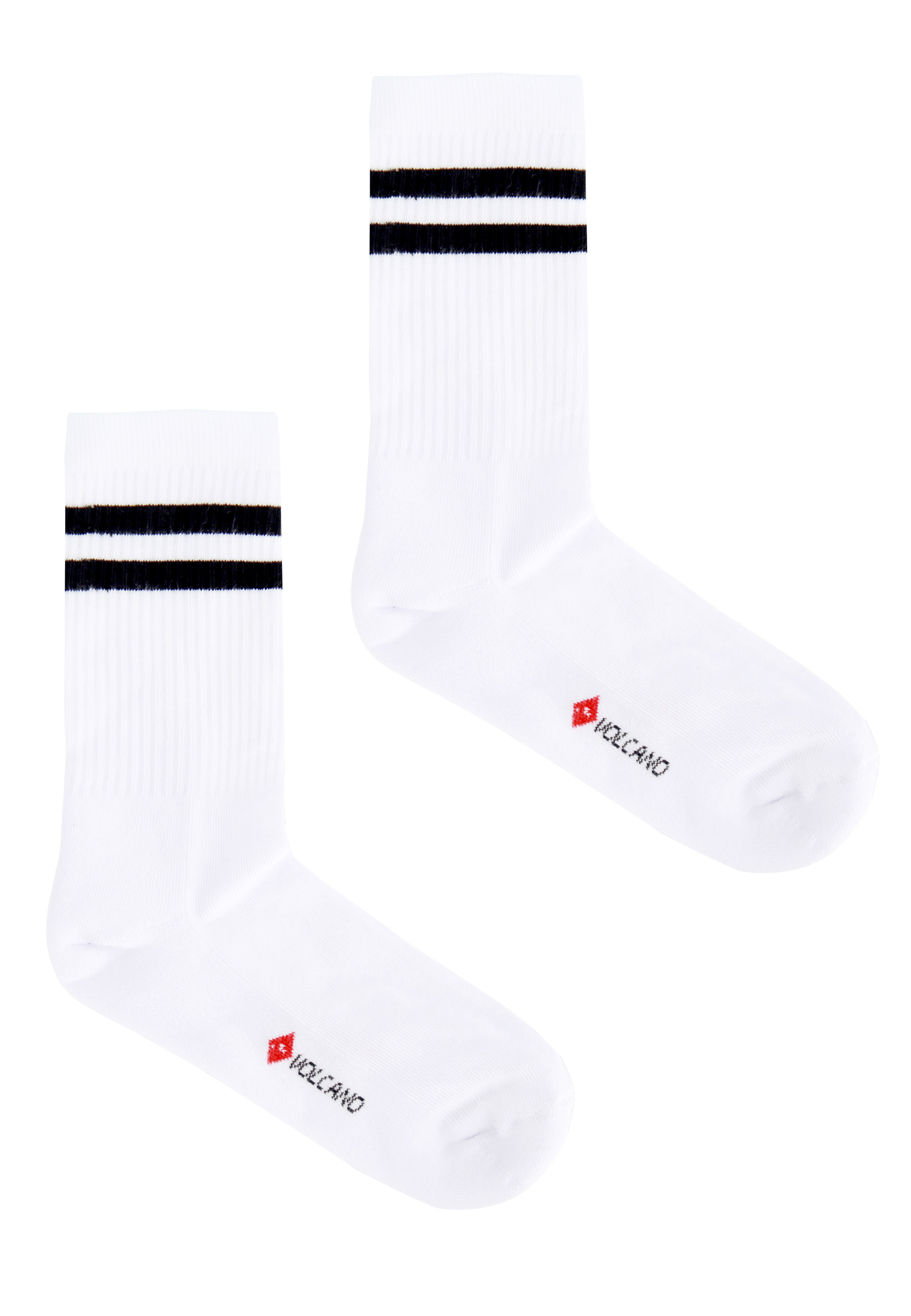 Sportowe skarpety z paskami A-HUGO, dwupak