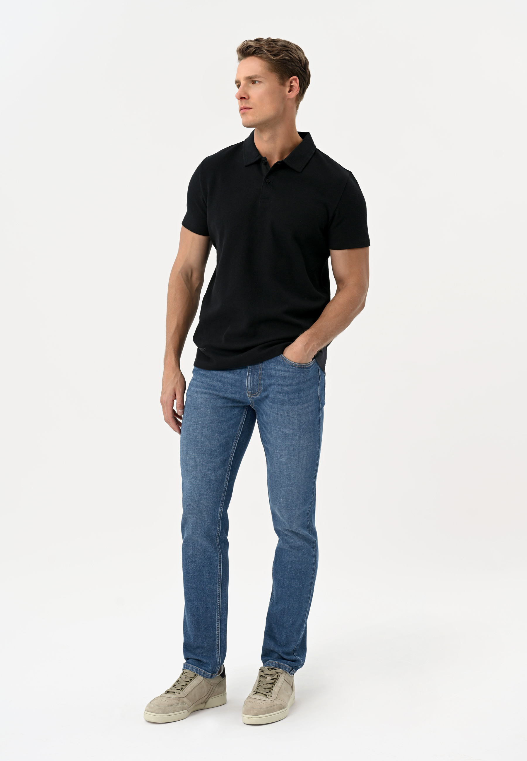 Spodnie jeansowe, Straight Leg, D-LEON 50