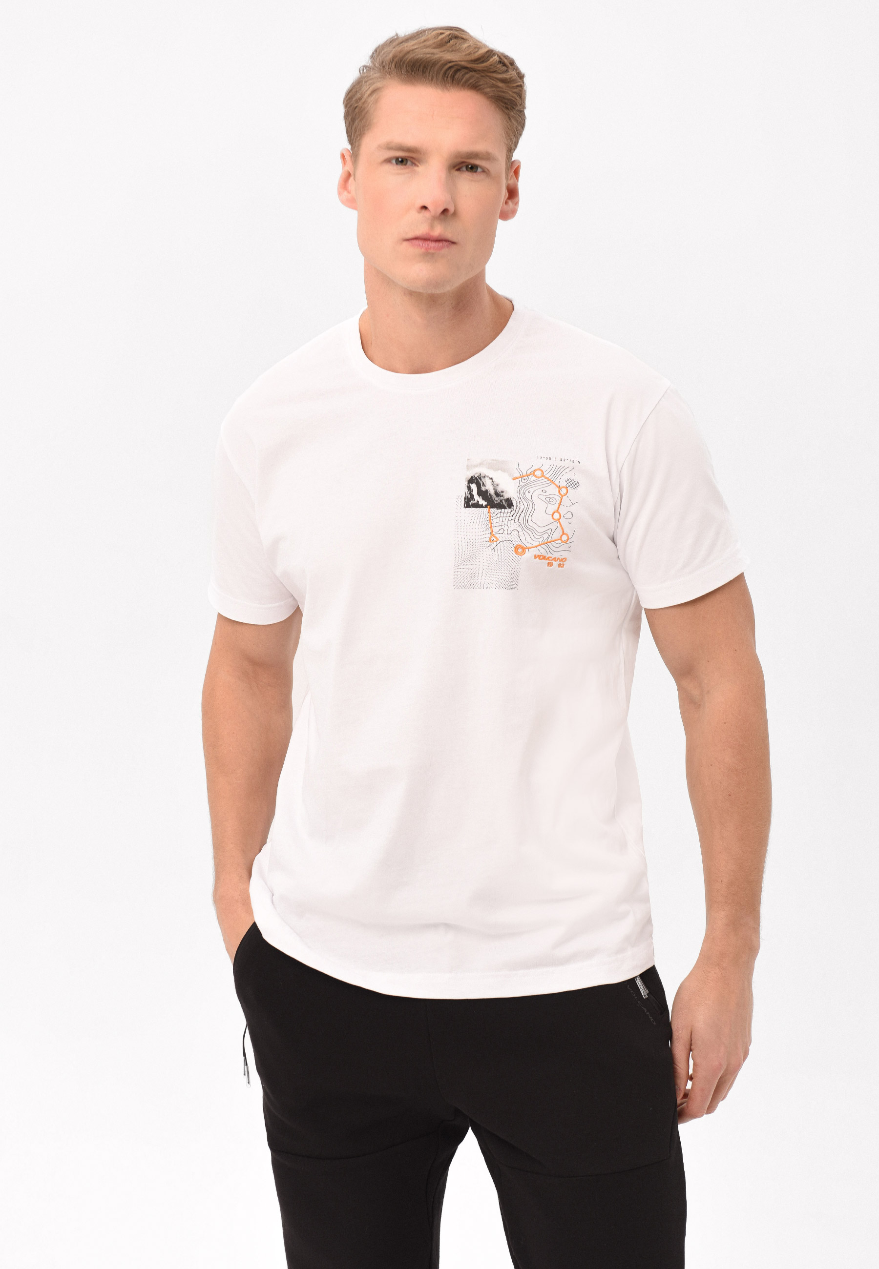 Koszulka z nadrukiem T-MAP