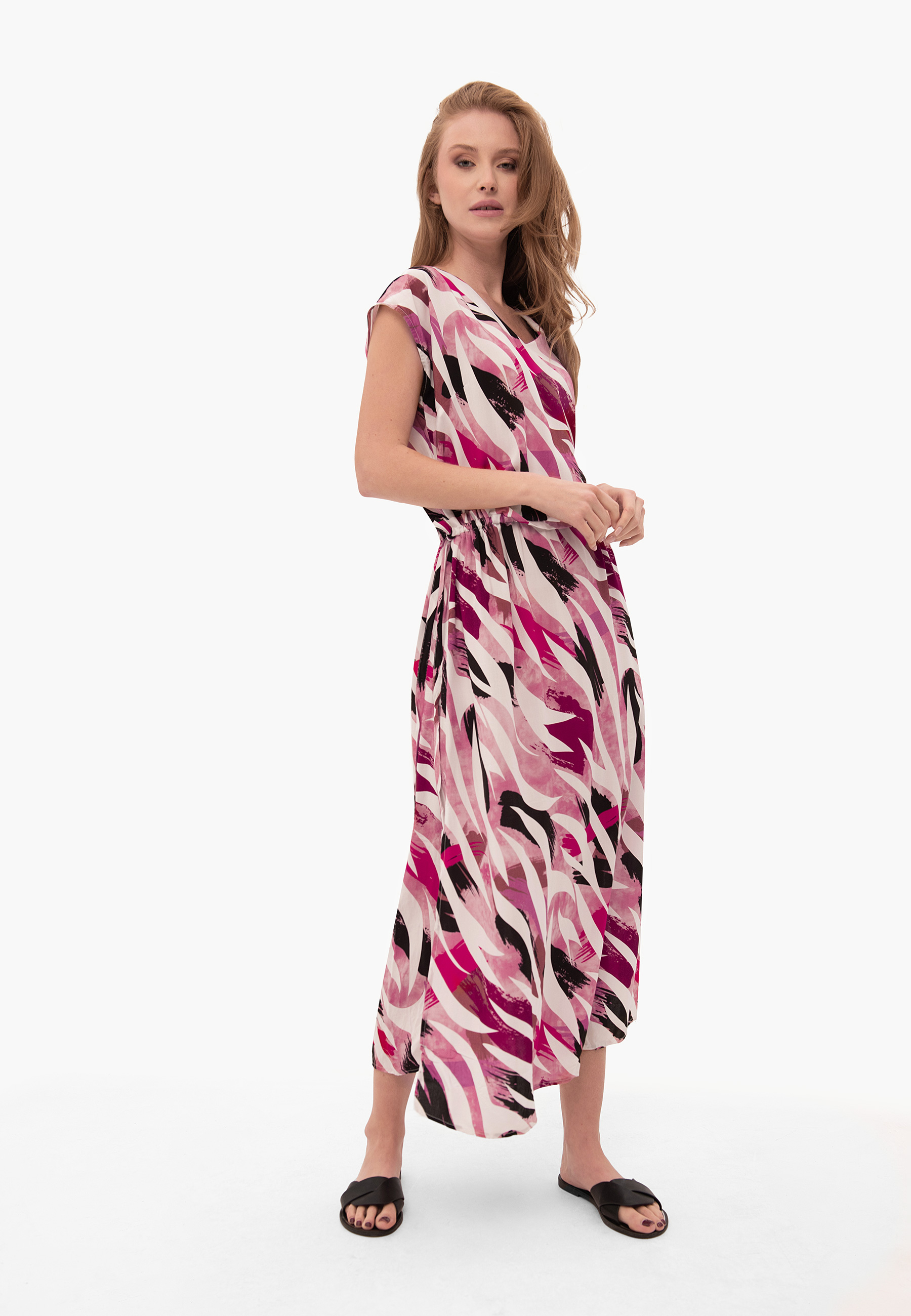 Długa, letnia sukienka G-MILOS