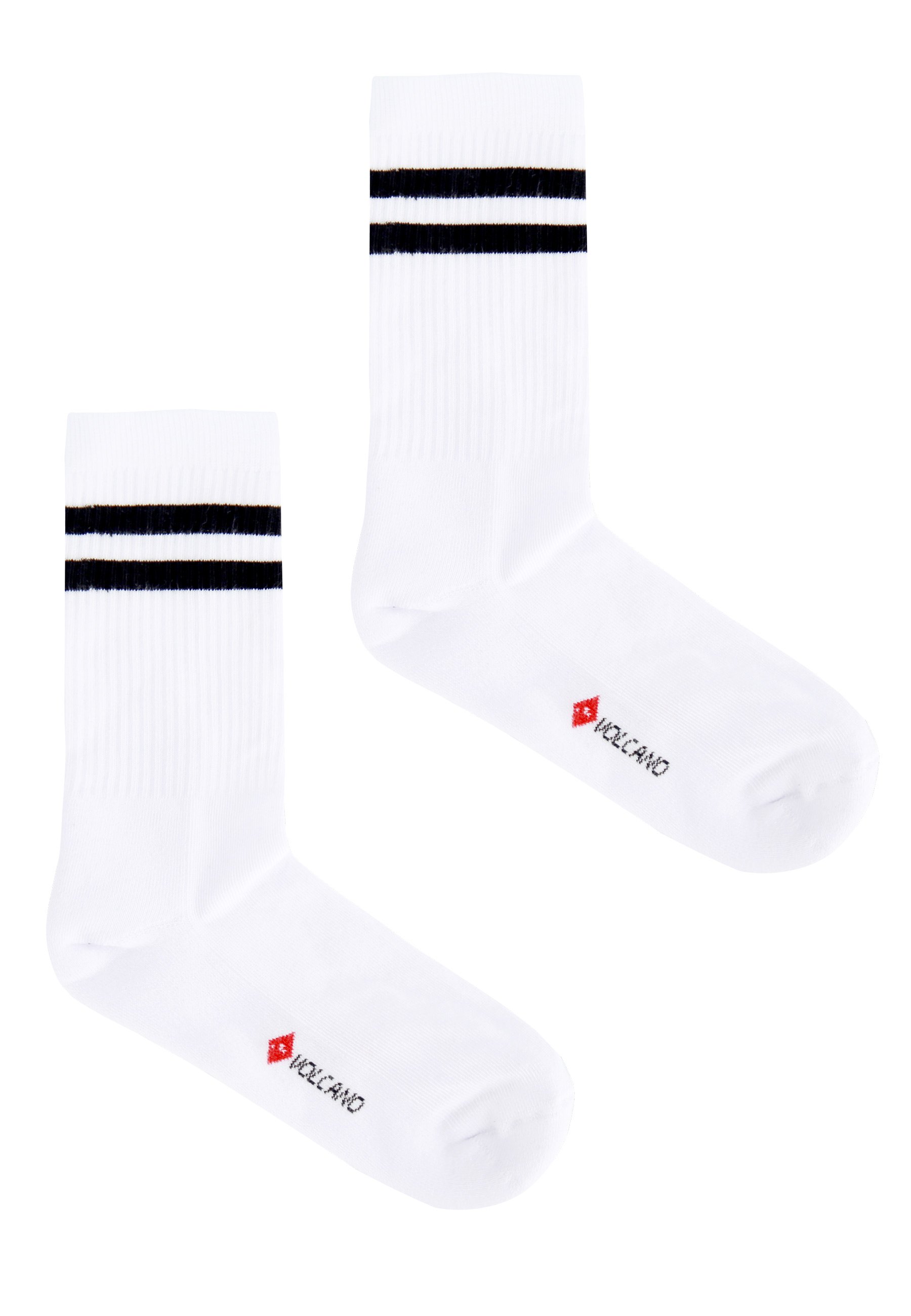 Sportowe skarpety z paskami A-HUGO, dwupak