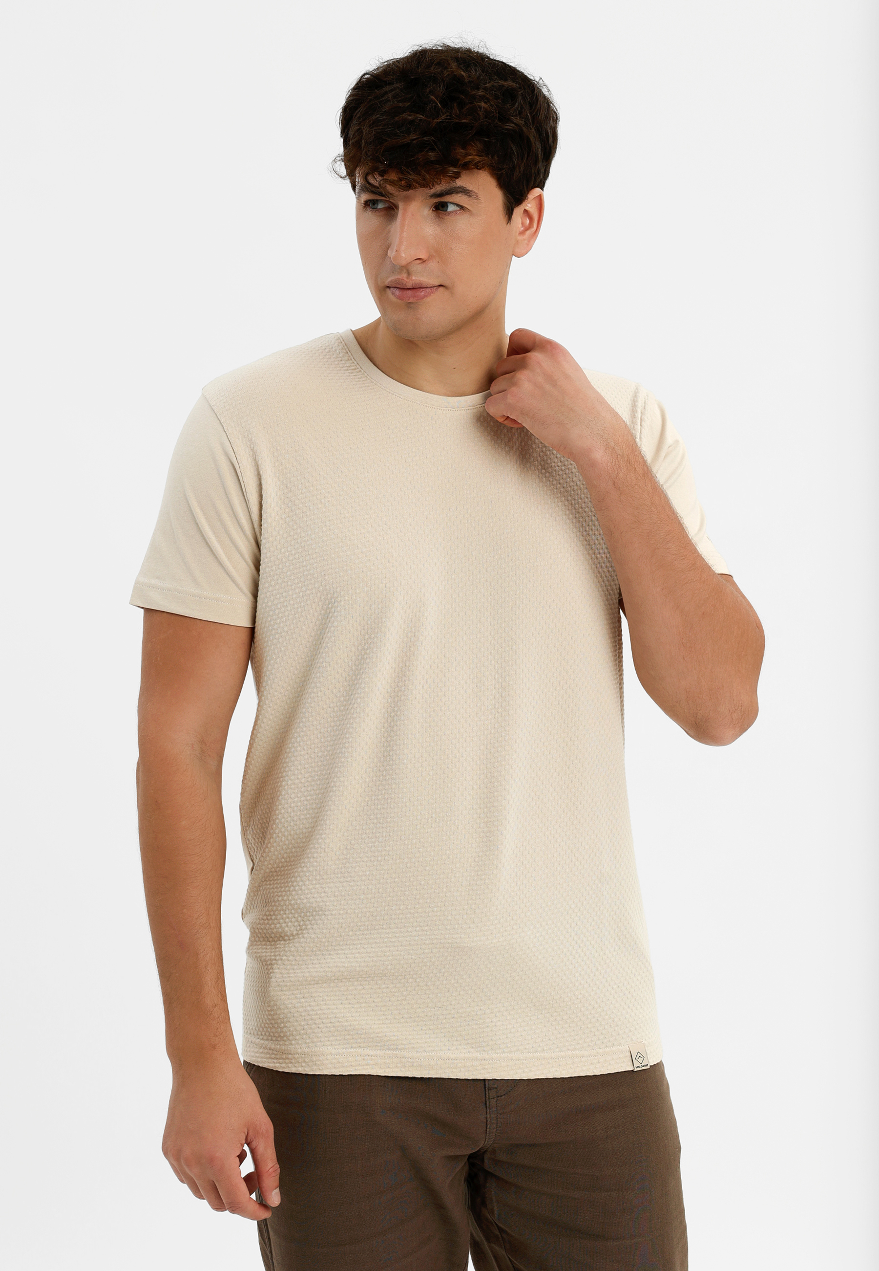 T-shirt ze strukturą TM-DARK