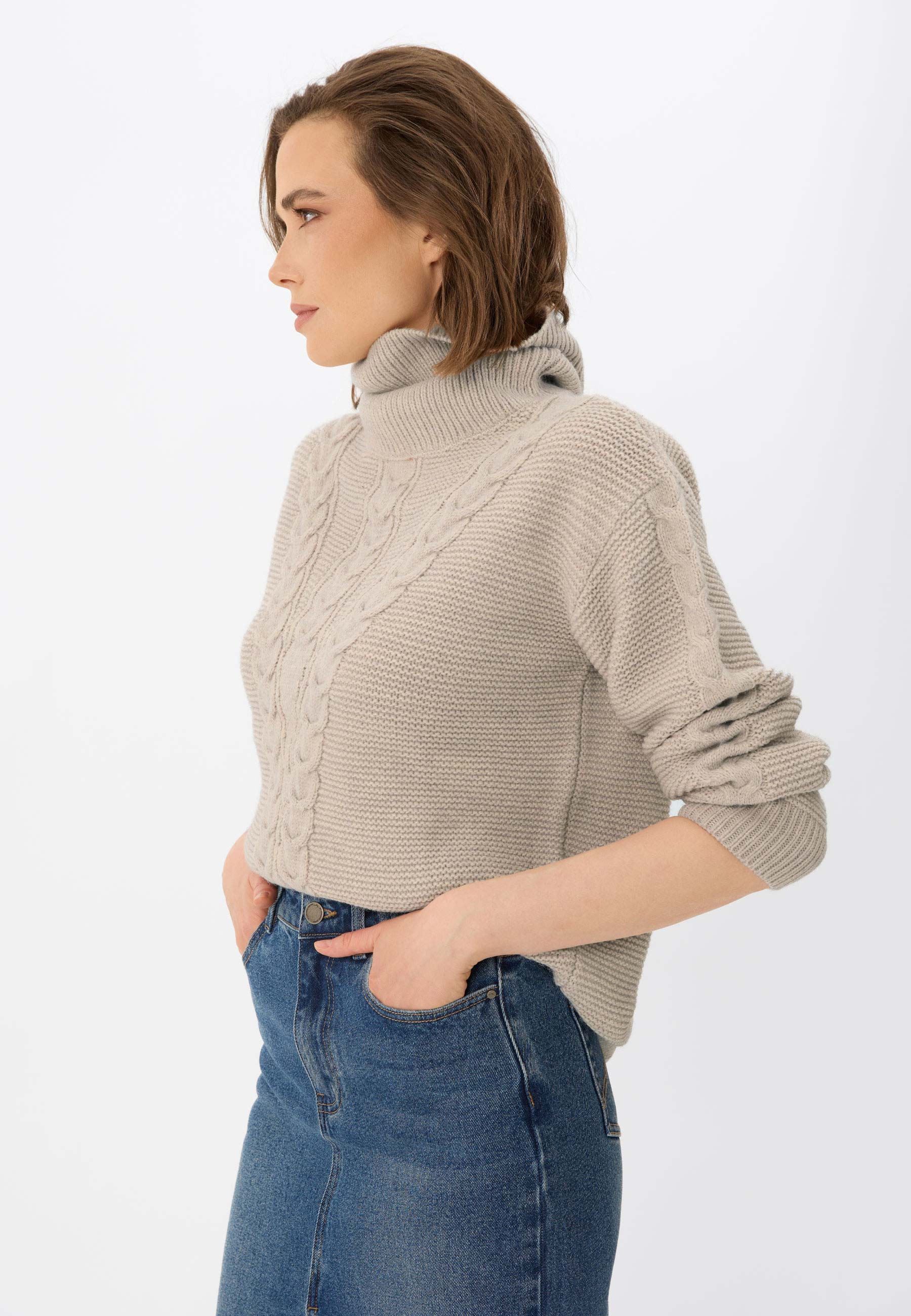 Ciepły golf S-ESSIE