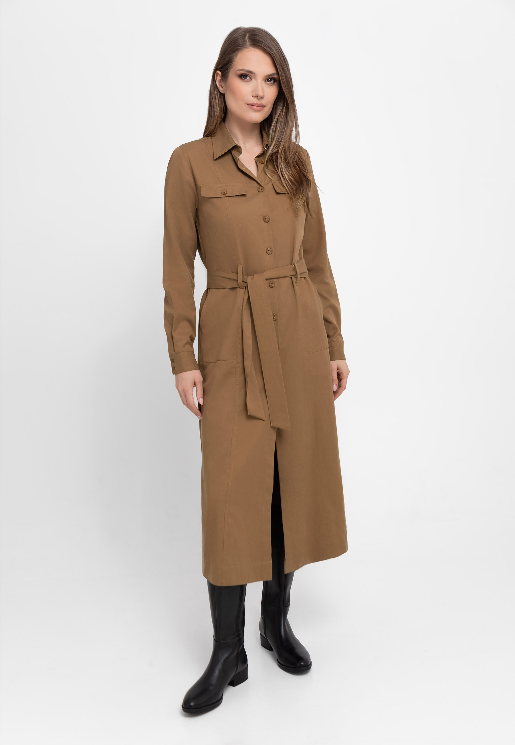 Sukienka koszulowa szmizjerka G-VILLA