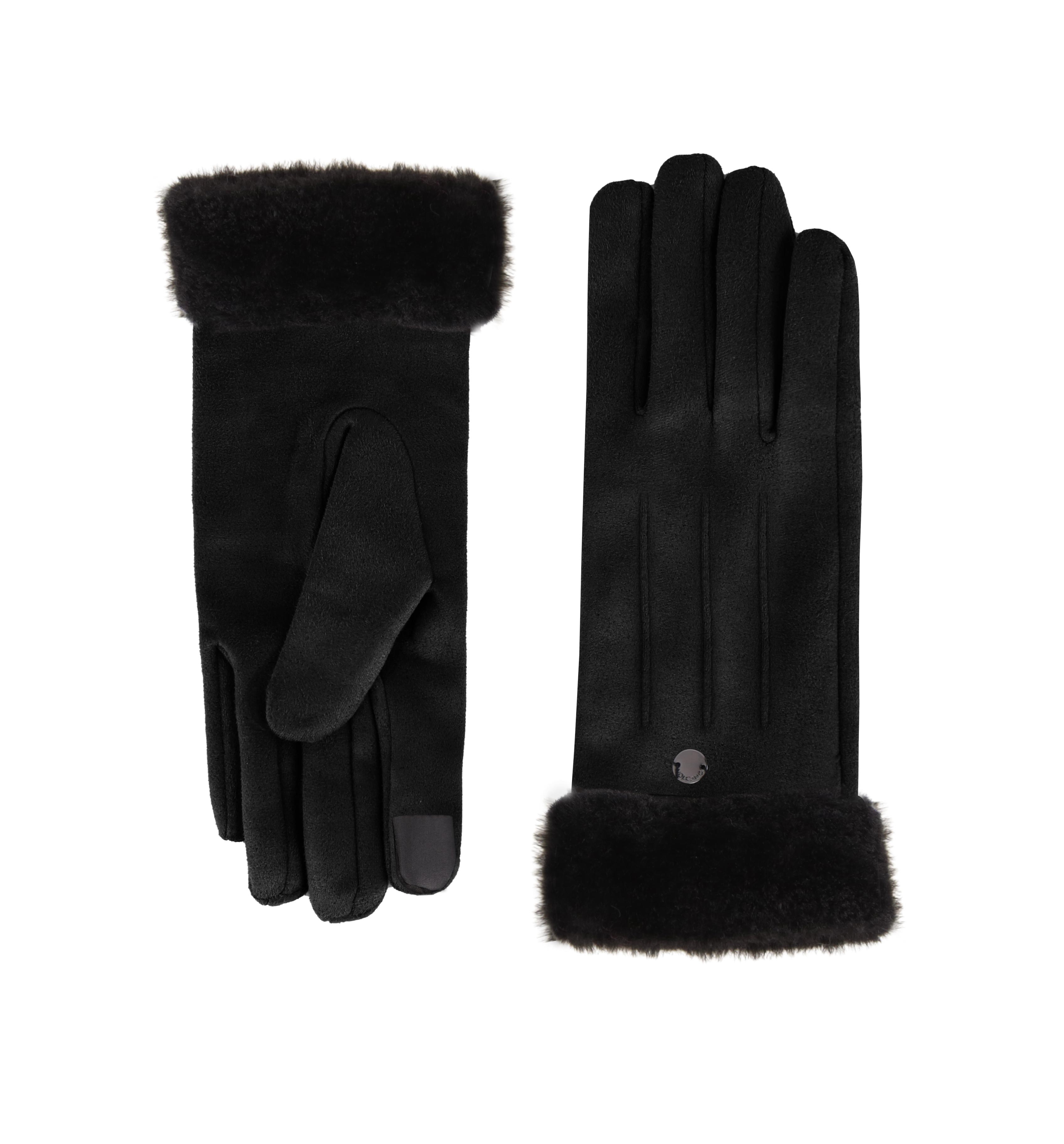 Czarne rękawiczki H-MEGAN