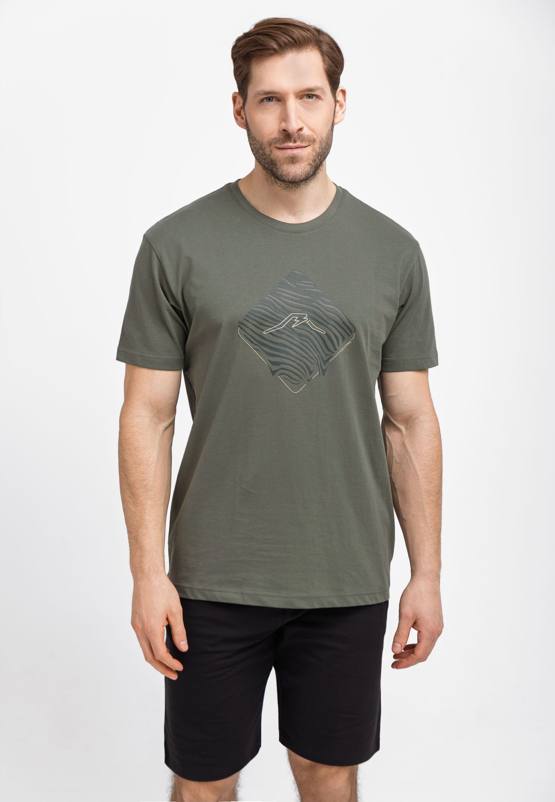 Bawełniana koszulka, Comfort Fit, T-LIQUID