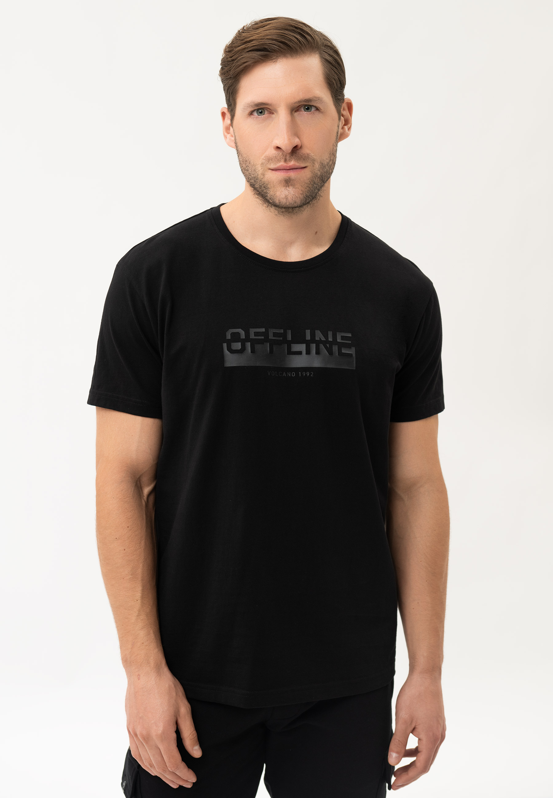 T-shirt z grubszej bawełny, Comfort Fit, T-OFTEN