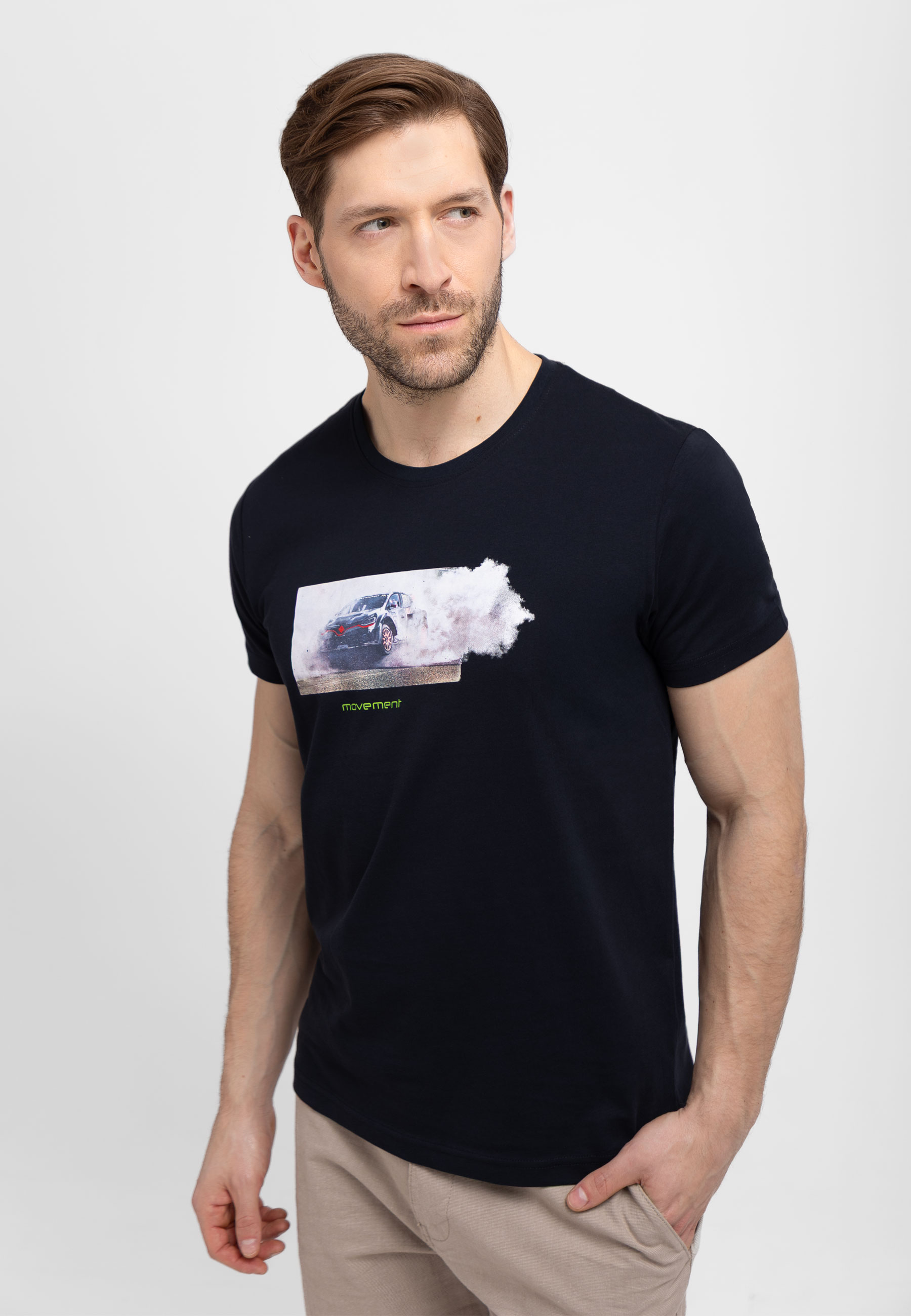 T-shirt z samochodem rajdowym T-DUST