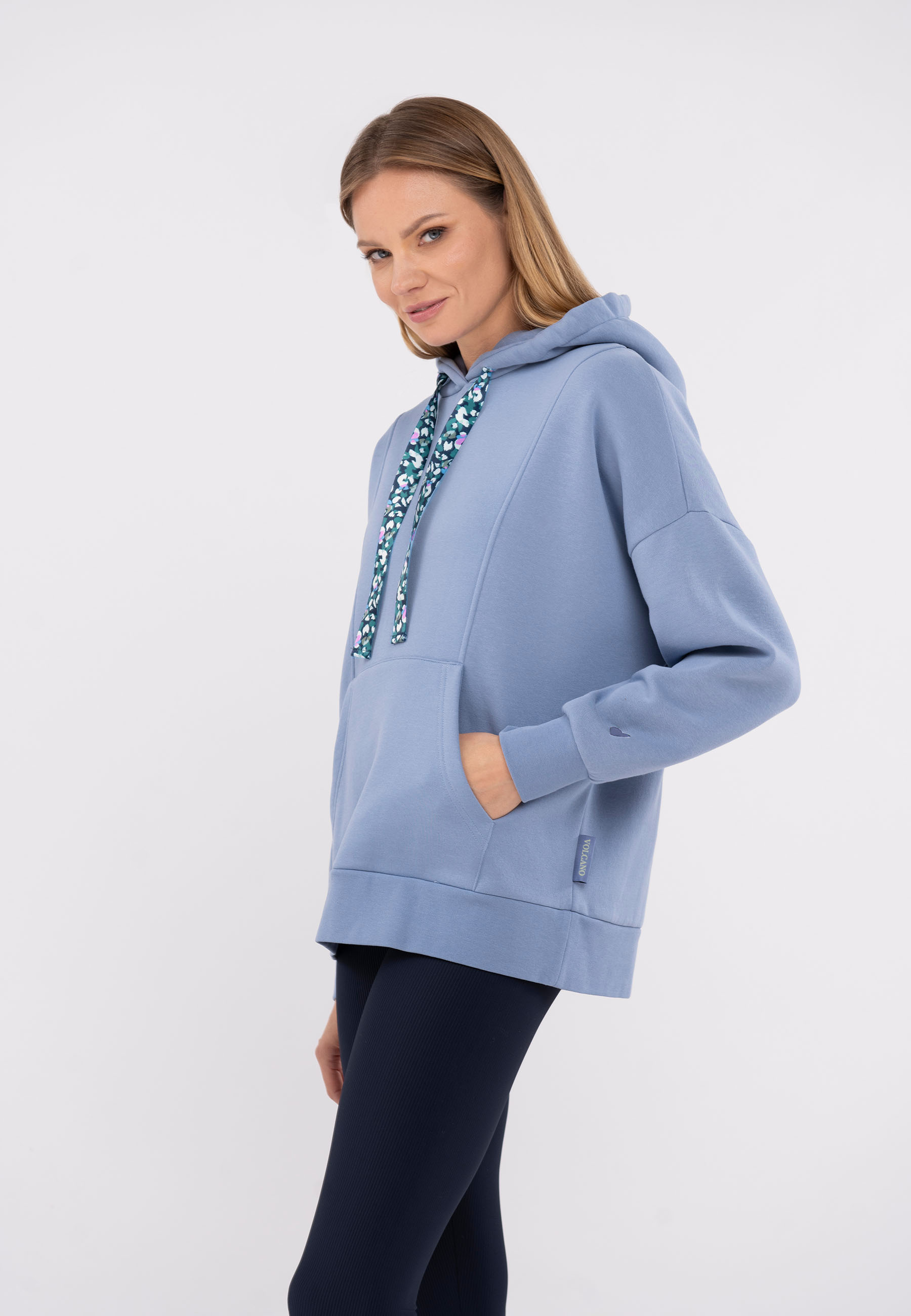 Niebieska, bawełniana bluza B-ELEVEN