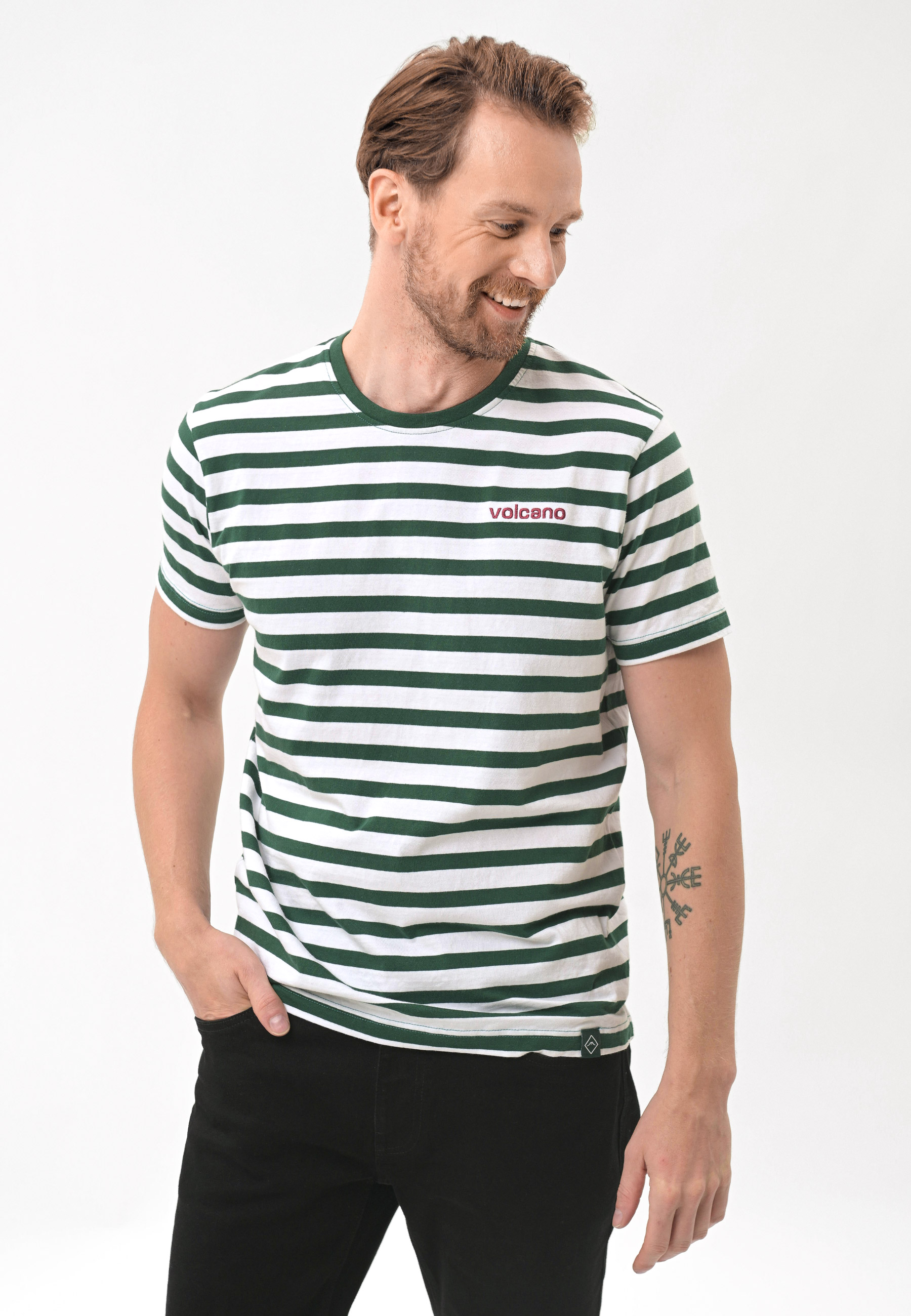 T-shirt w paski T-AIR