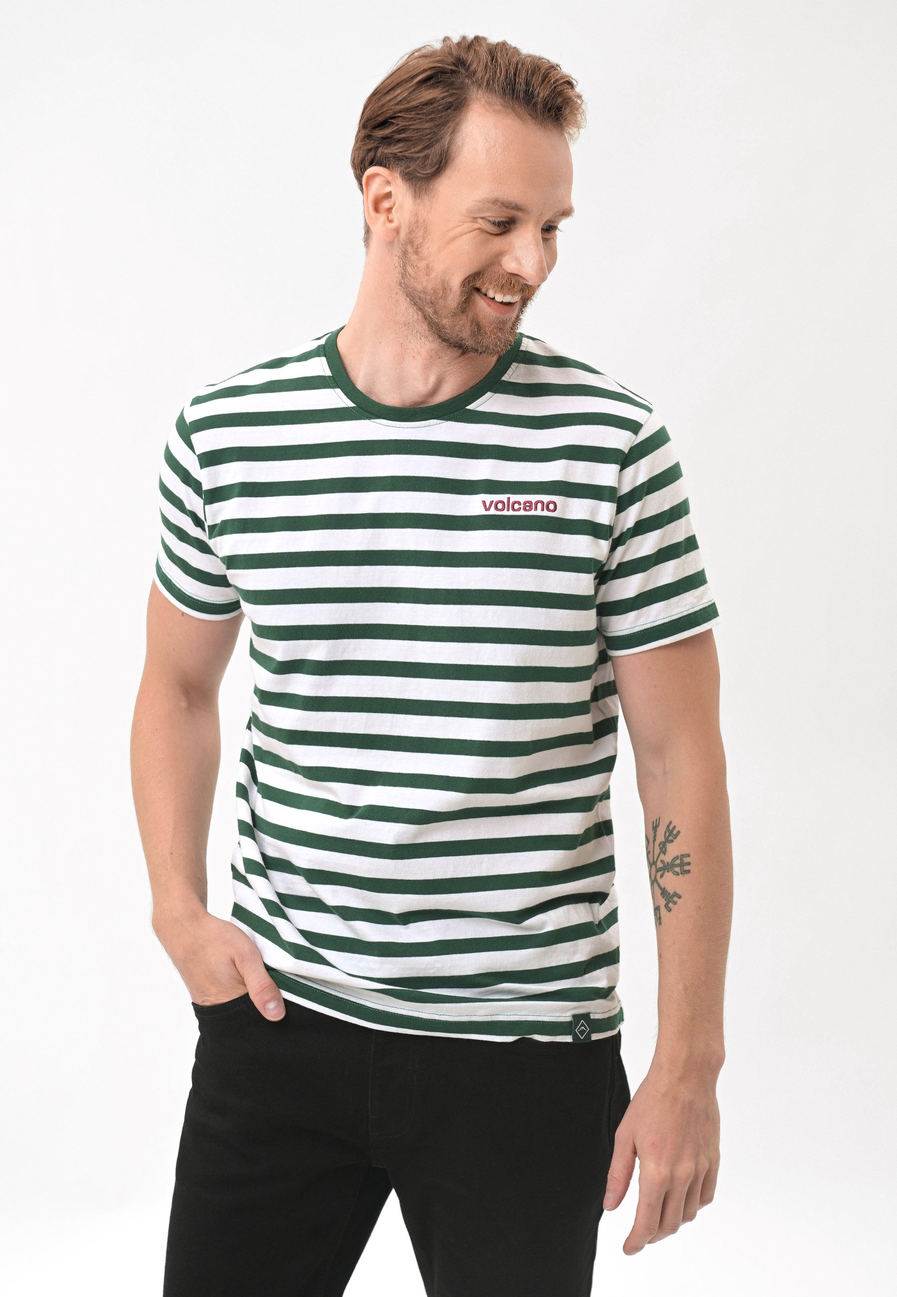 T-shirt w paski T-AIR