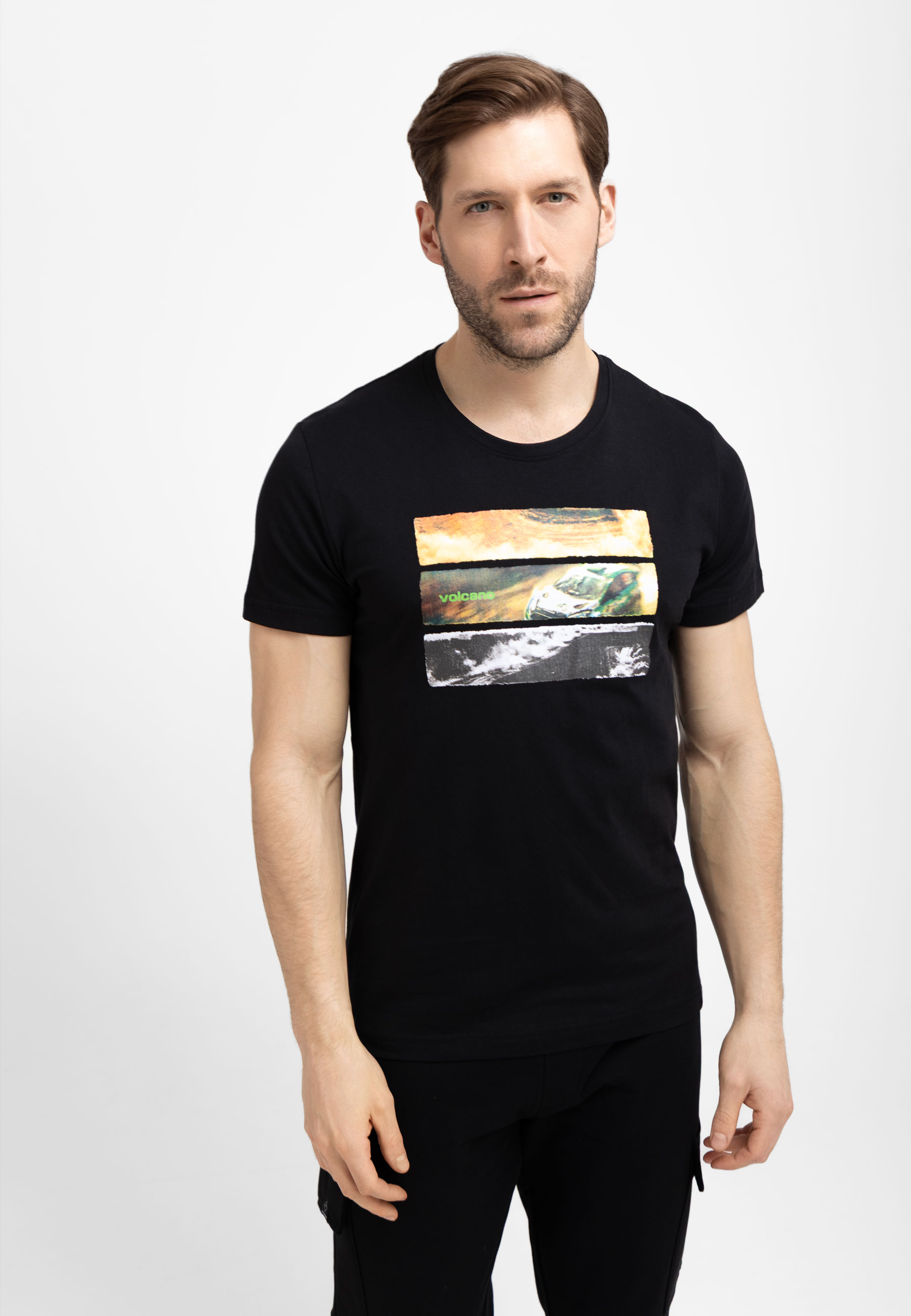 T-shirt z printem T-RELI