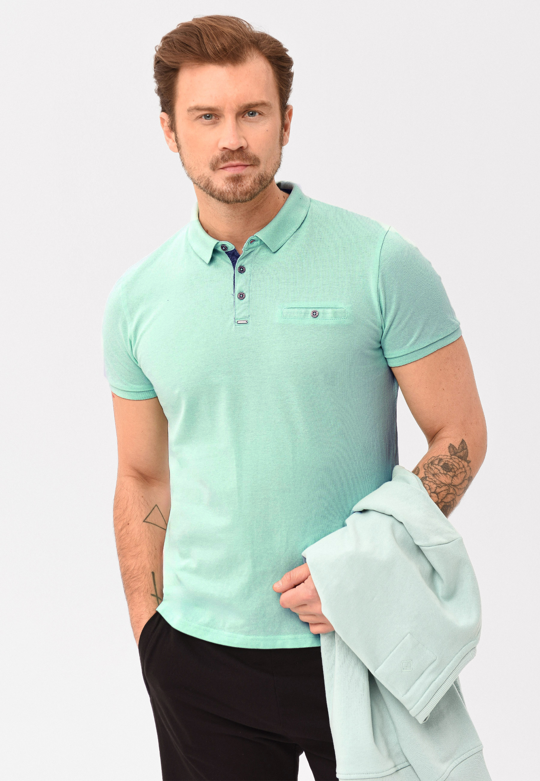 Bawełniana koszulka polo O-NICK