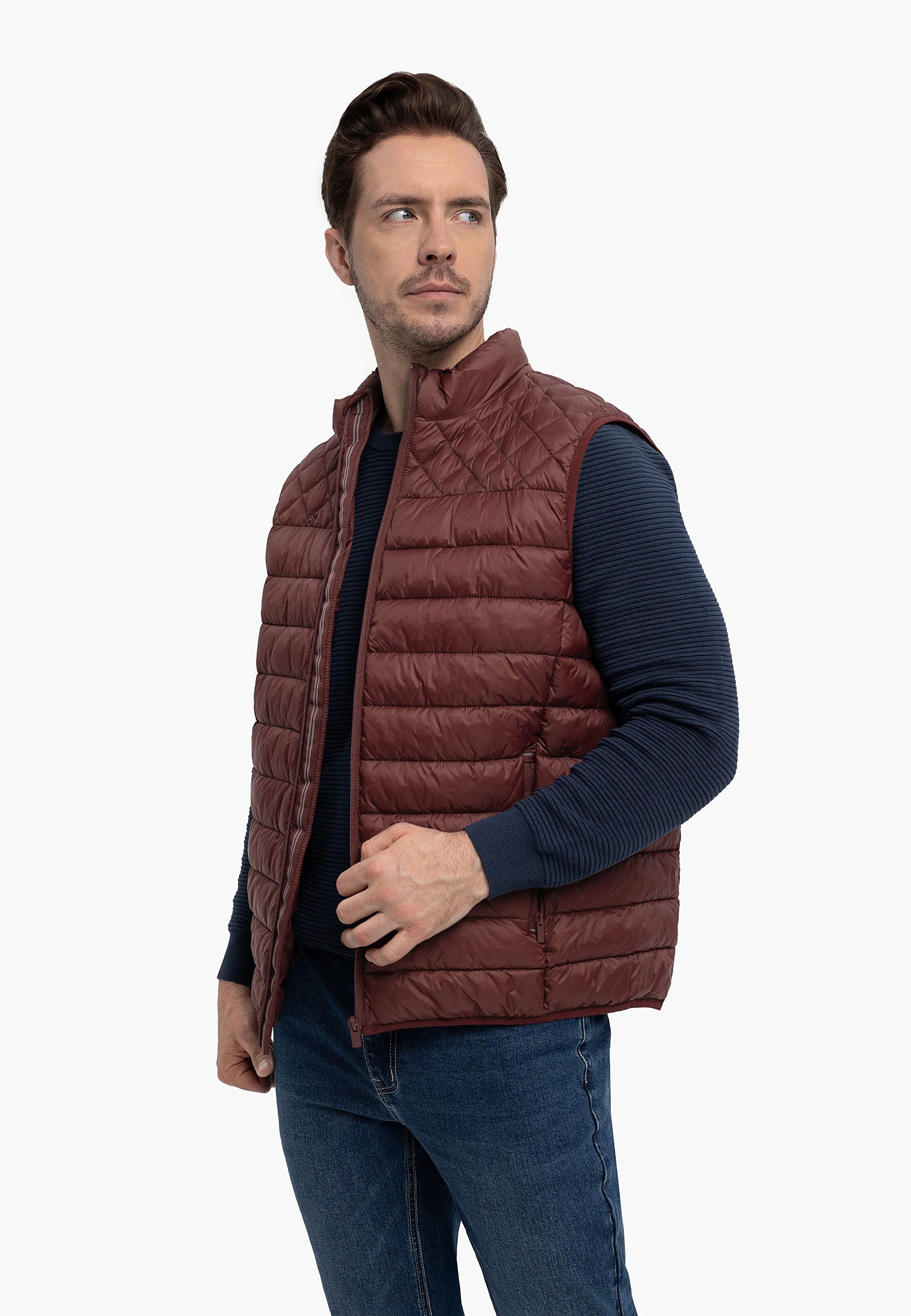 Bezrękawnik ze stójką V-MER