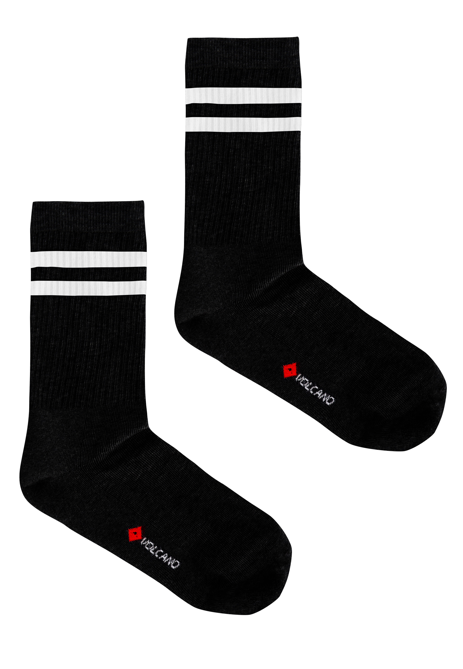 Sportowe skarpety z paskami A-HUGO, dwupak