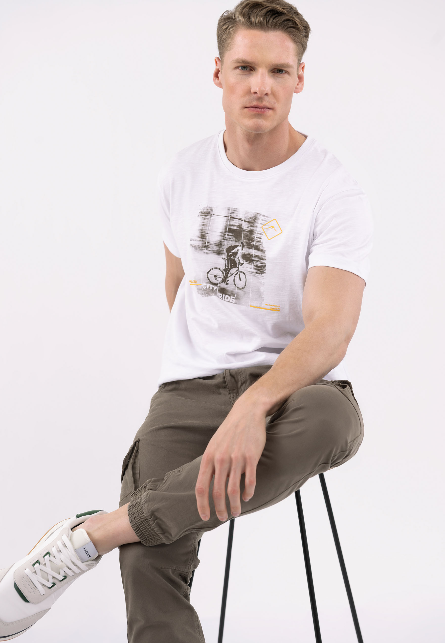 T-shirt z printem, Comfort Fit, T-BILLY