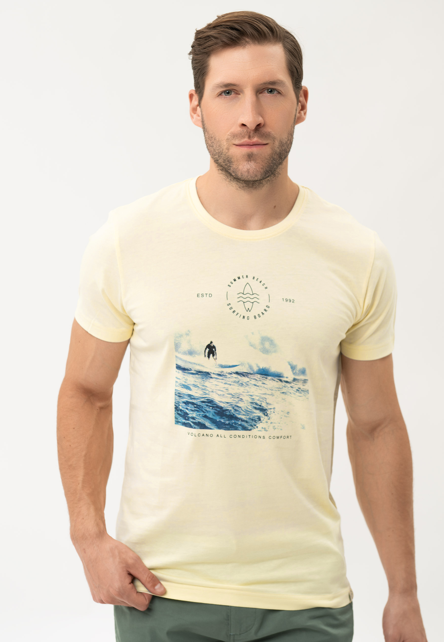 T-shirt z grafiką surferską T-BOARD