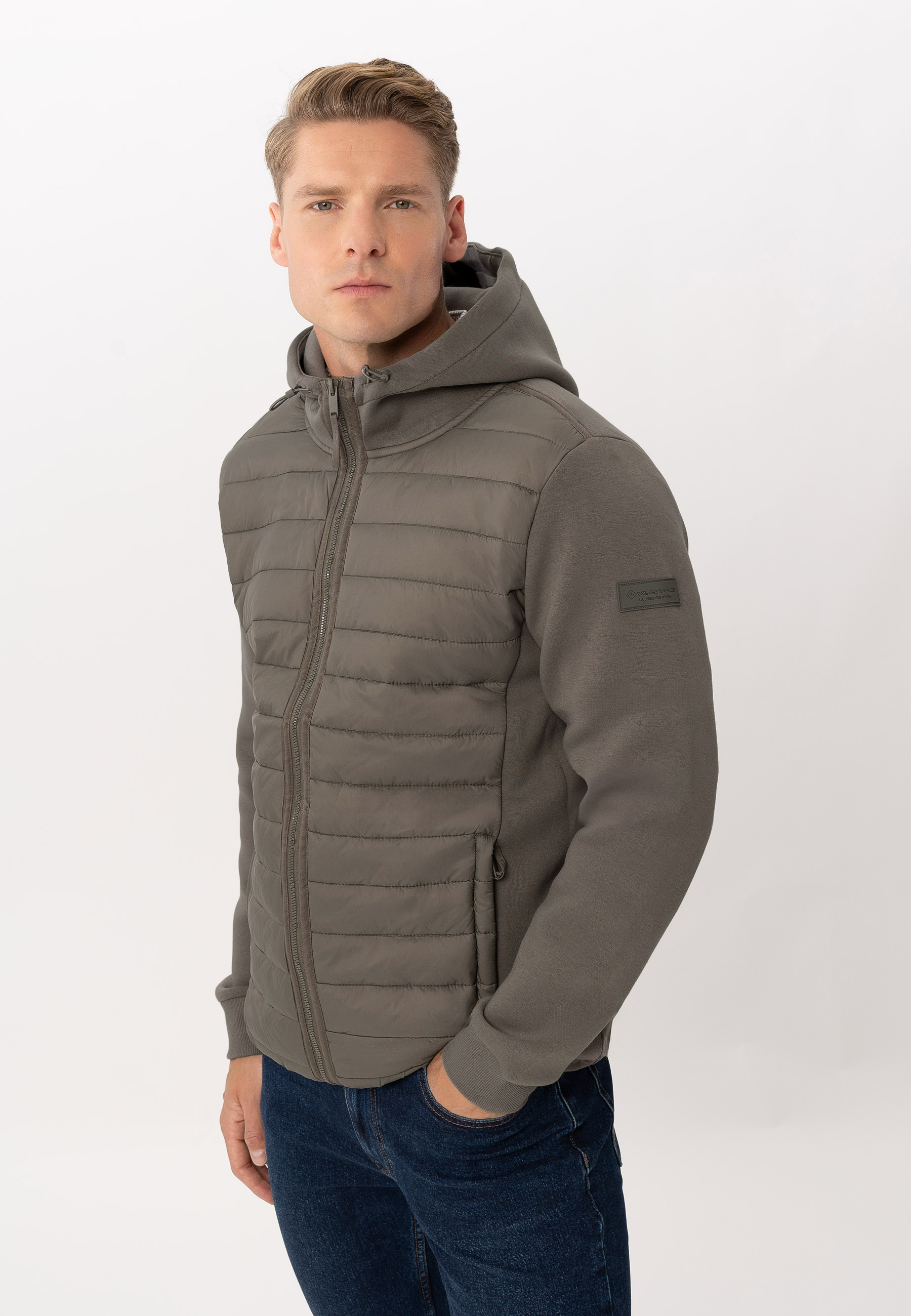 Bluza z kapturem, pikowana B-KLARK