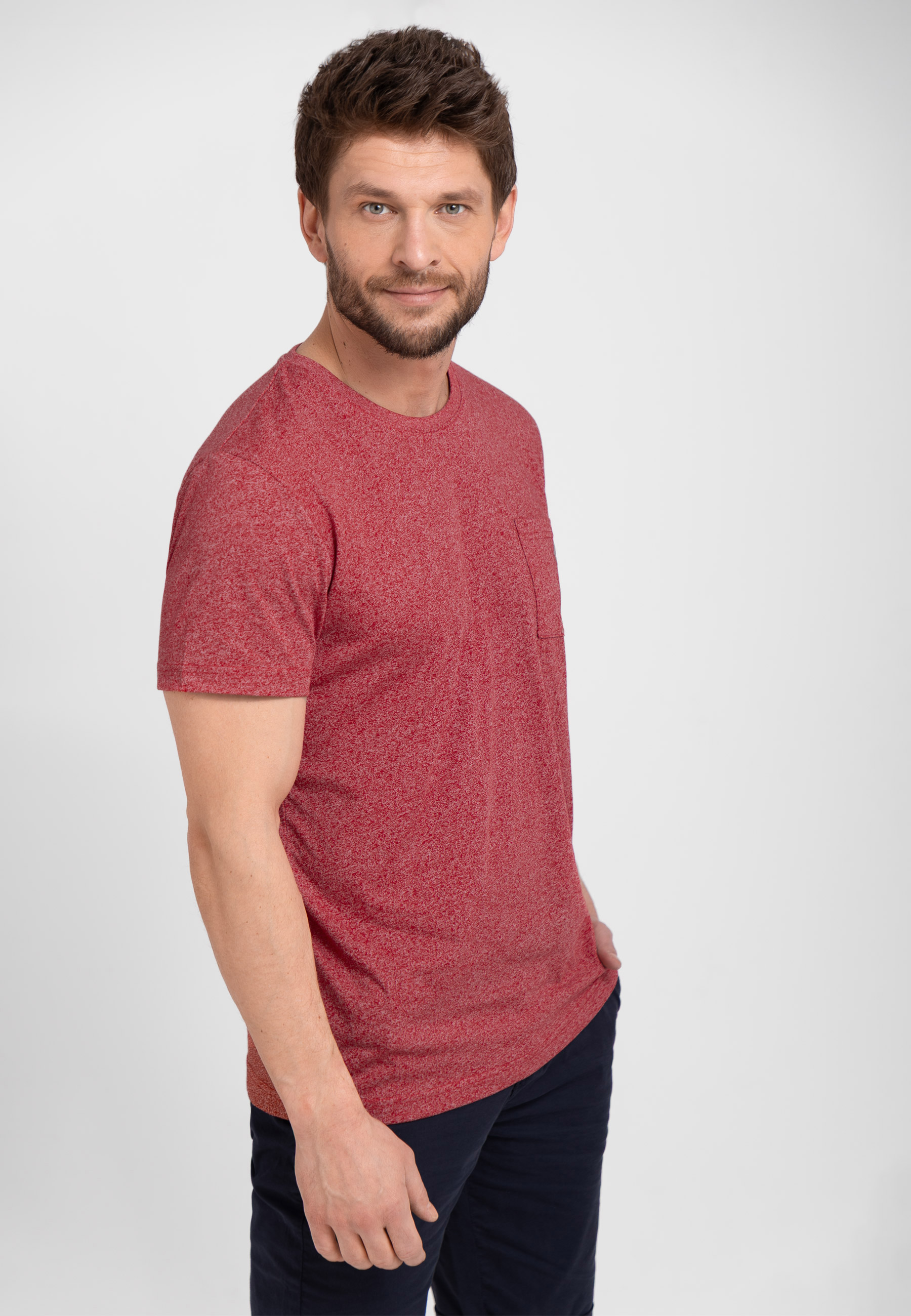 T-shirt z kieszonką T-MEIL