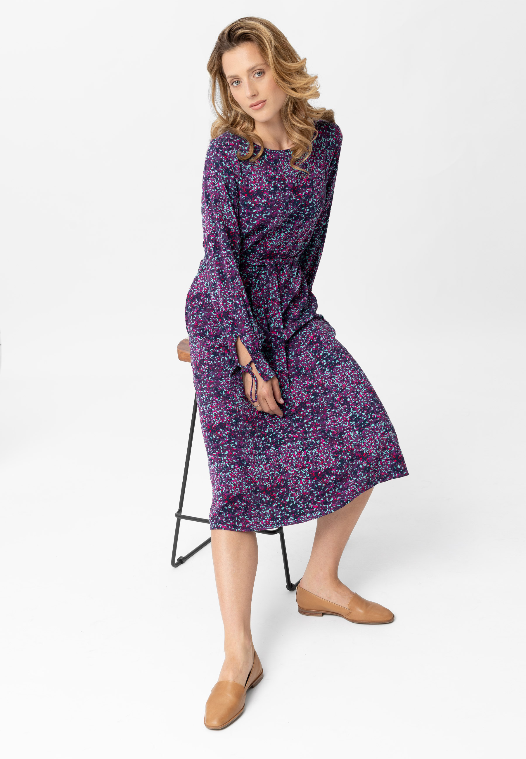 Wzorzysta sukienka G-ELLA