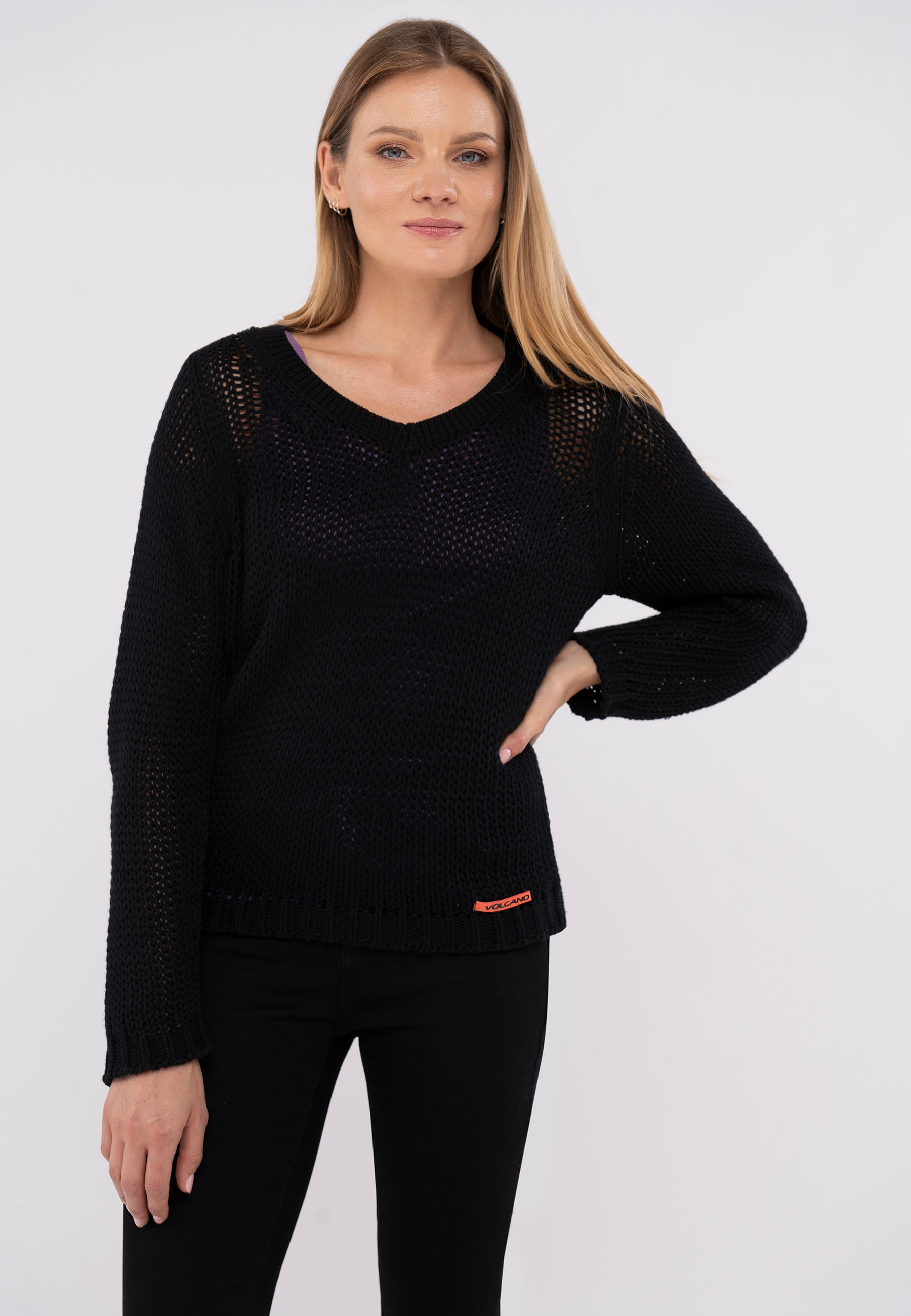 Bawełniany sweter S-GEA