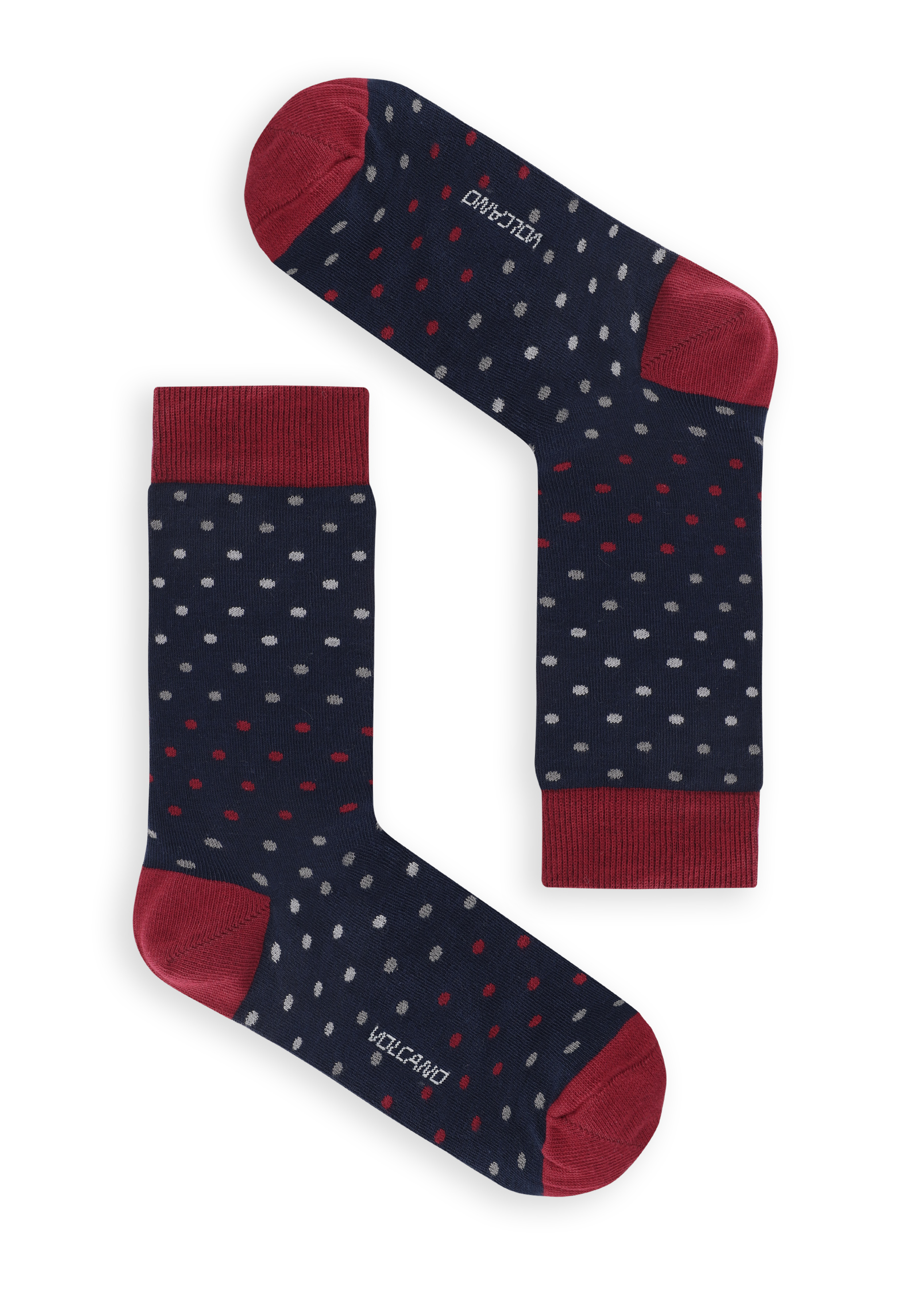 Skarpety męskie w kropki A-PIT