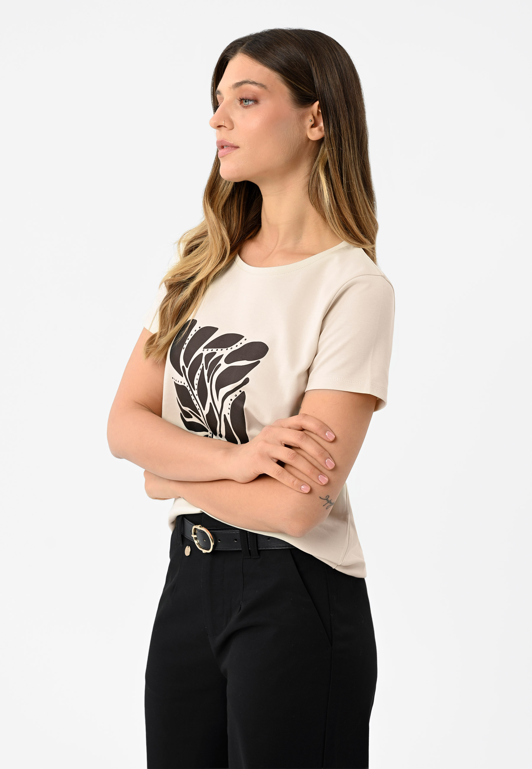 Koszulka z graficznym nadrukiem T-MYKONOS