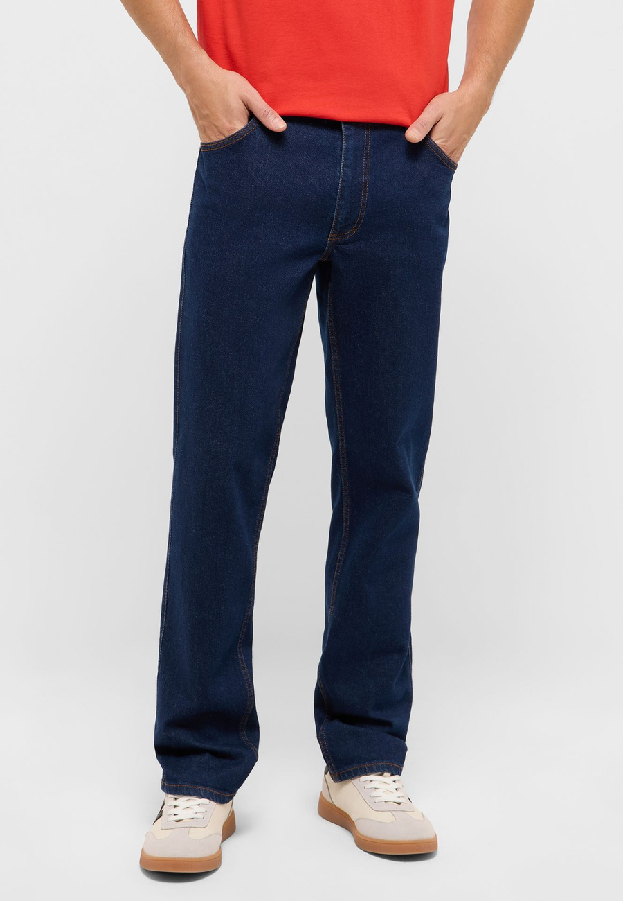 Męskie Spodnie jeansowe Mustang Style Tramper Straight Denim Blue 1017440 5000 940