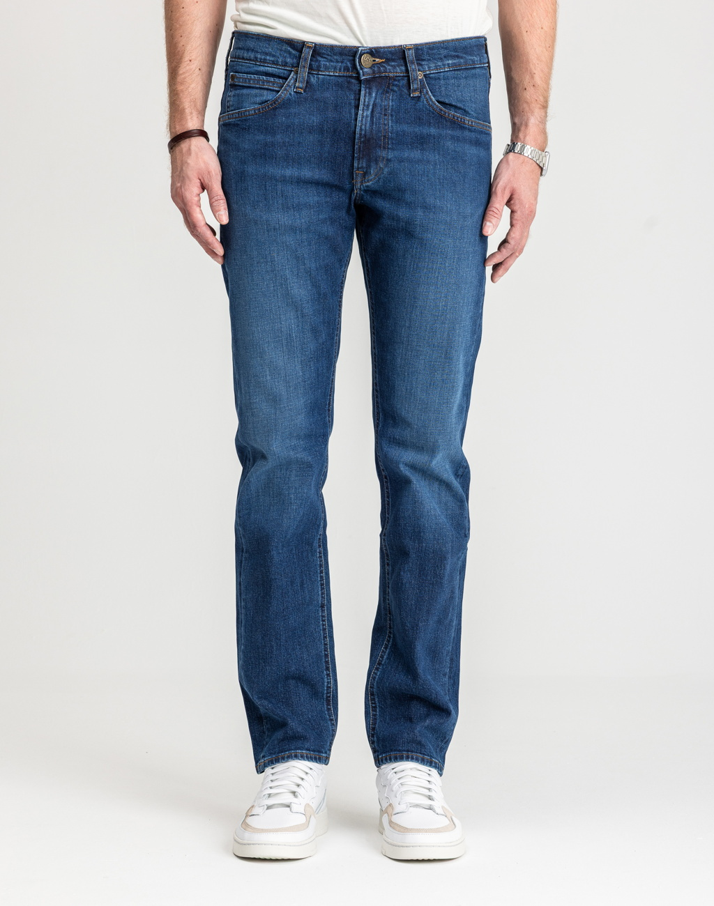 LEE DAREN MĘSKIE SPODNIE JEANSOWE REGULAR STRAIGHT L707KNDD 112118219