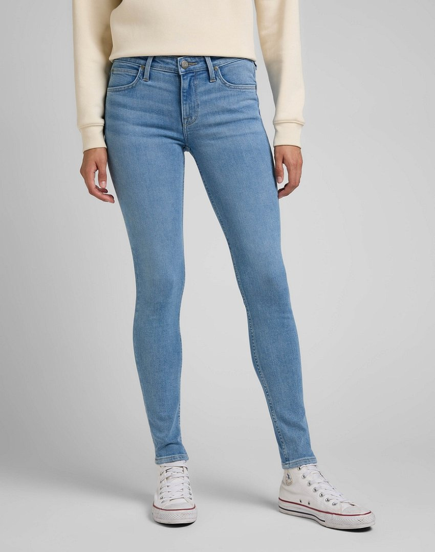 LEE SCARLETT DAMSKIE SPODNIE JEANSOWE PARTLY CLOUDY L526ERPA 112326910