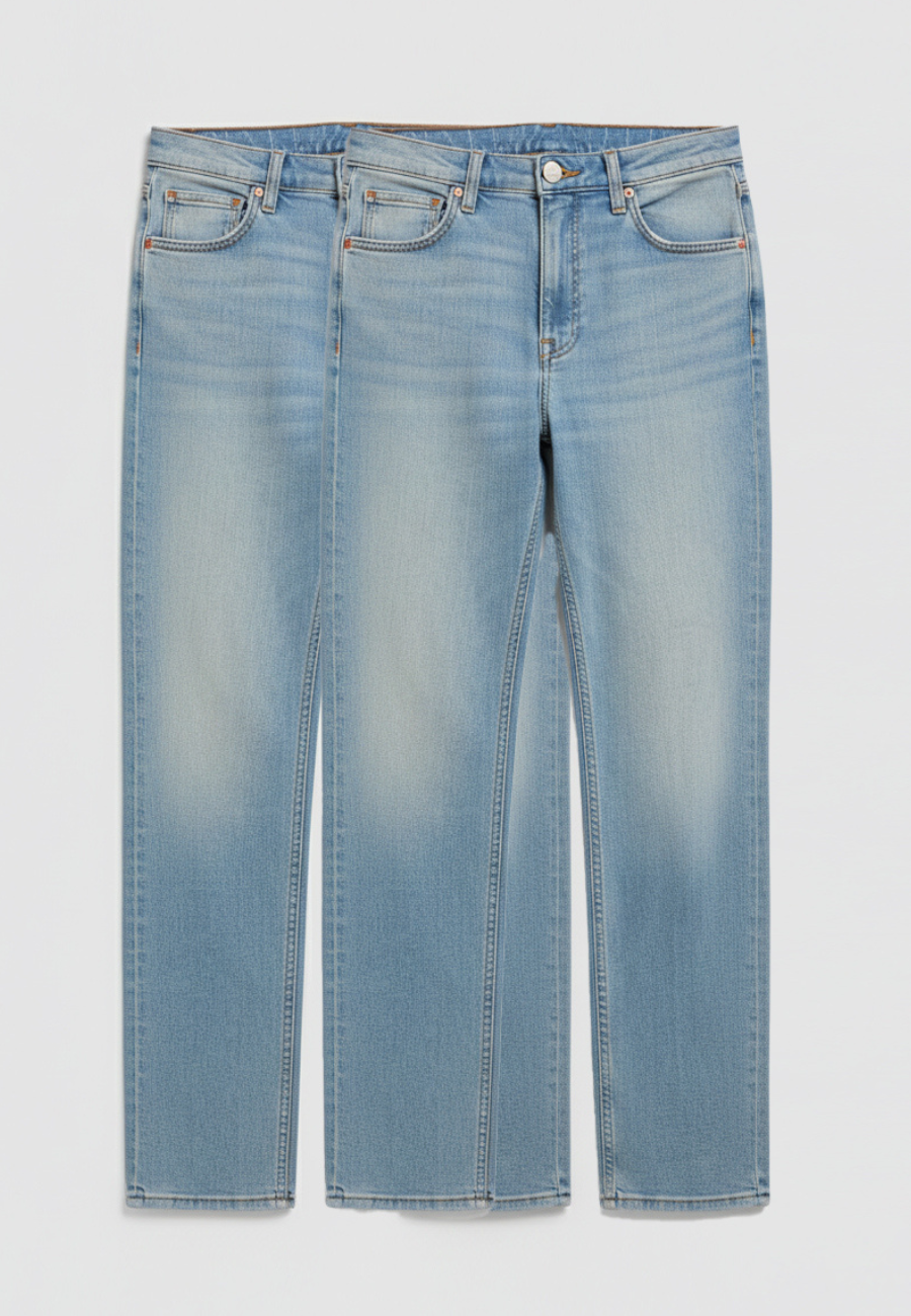 2-PAK SPODNI JEANSOWYCH DAMSKICH LEE CBL MOM JEANS DENIM DAYS L34HUXE27 112340616