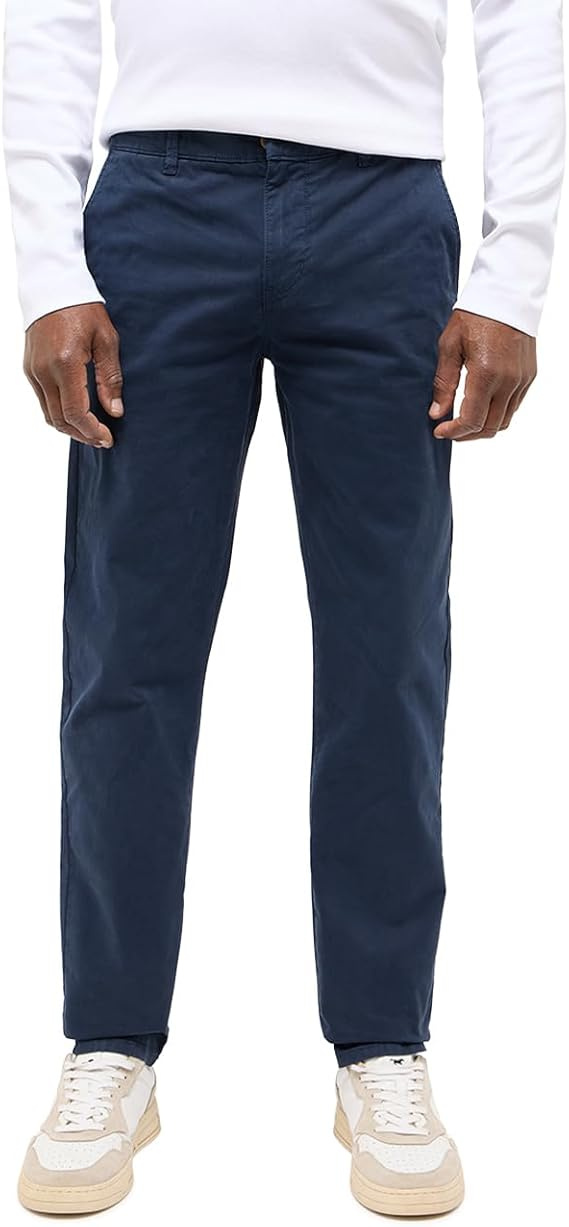Męskie Spodnie Jeansowe Mustang Style Daytona Chino Dark Sapphire 1016357 4136